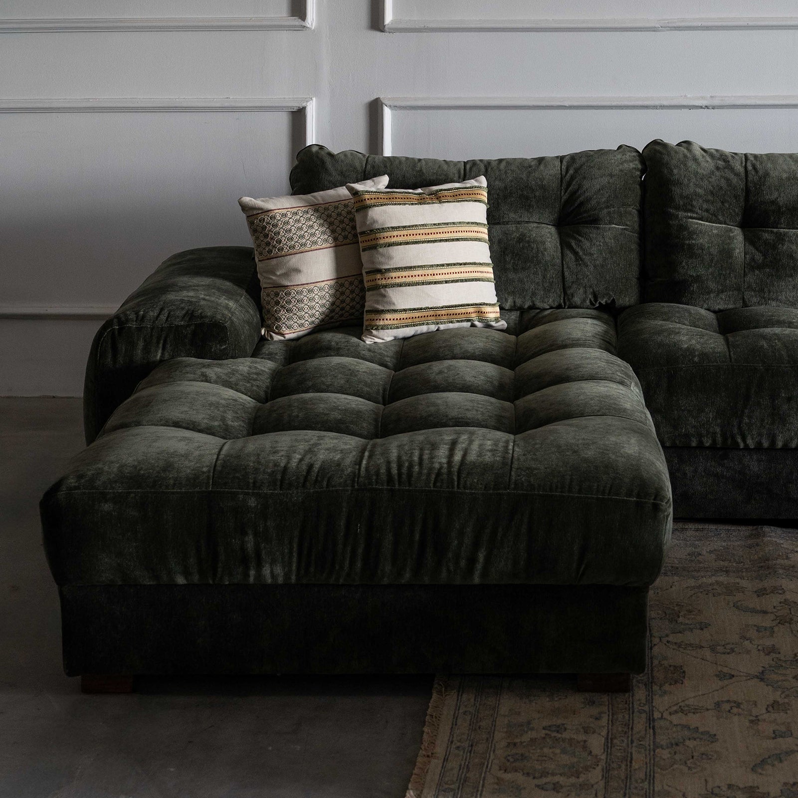 Celestia Modern U-Shaped Sectional | Modular Sofa - Sofas - WS Living Furniture Furniture Store in Dubai