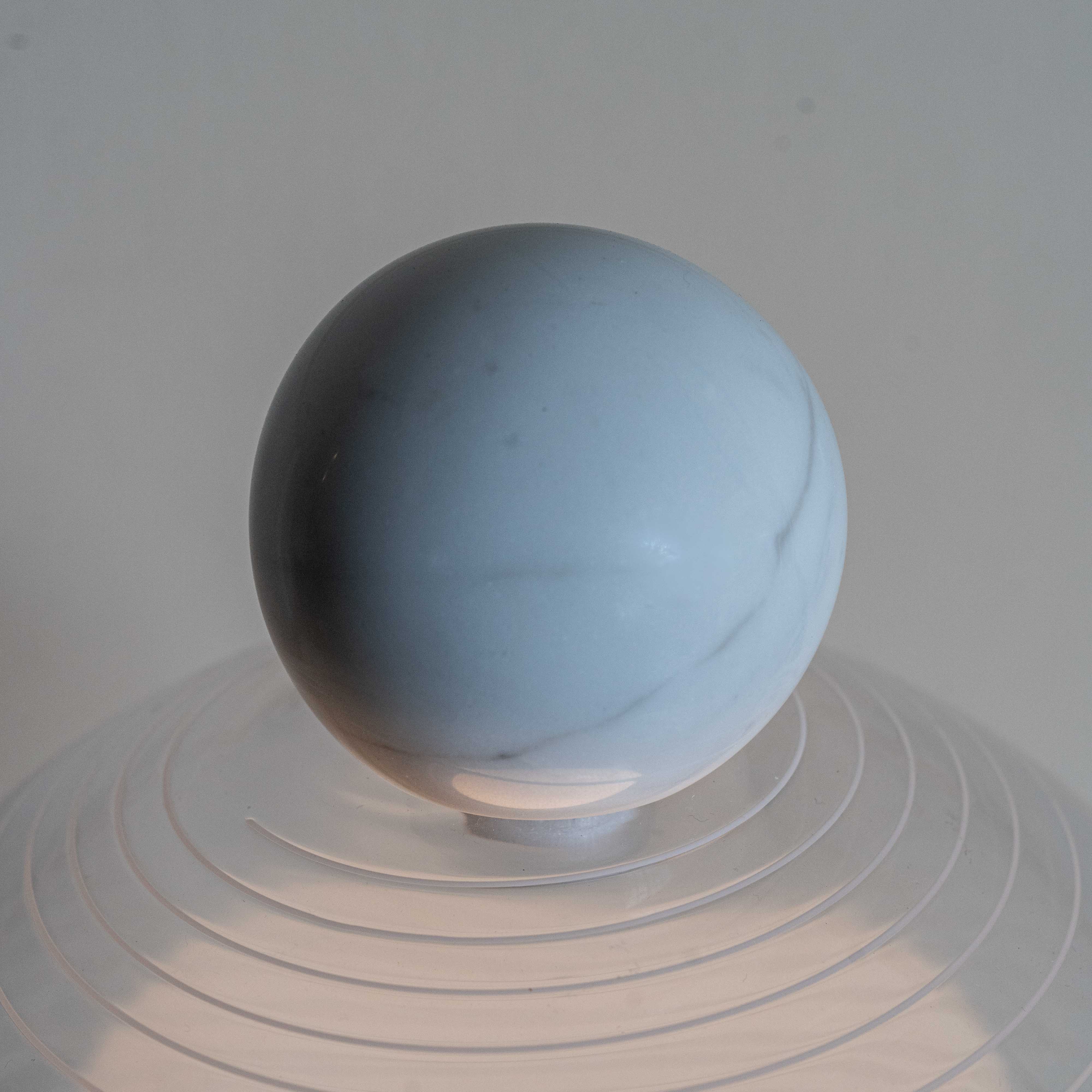 Celia Marble & Glass Onyx Modern Table Lamp - Table Lamps - WS Living Furniture Furniture Store in Dubai