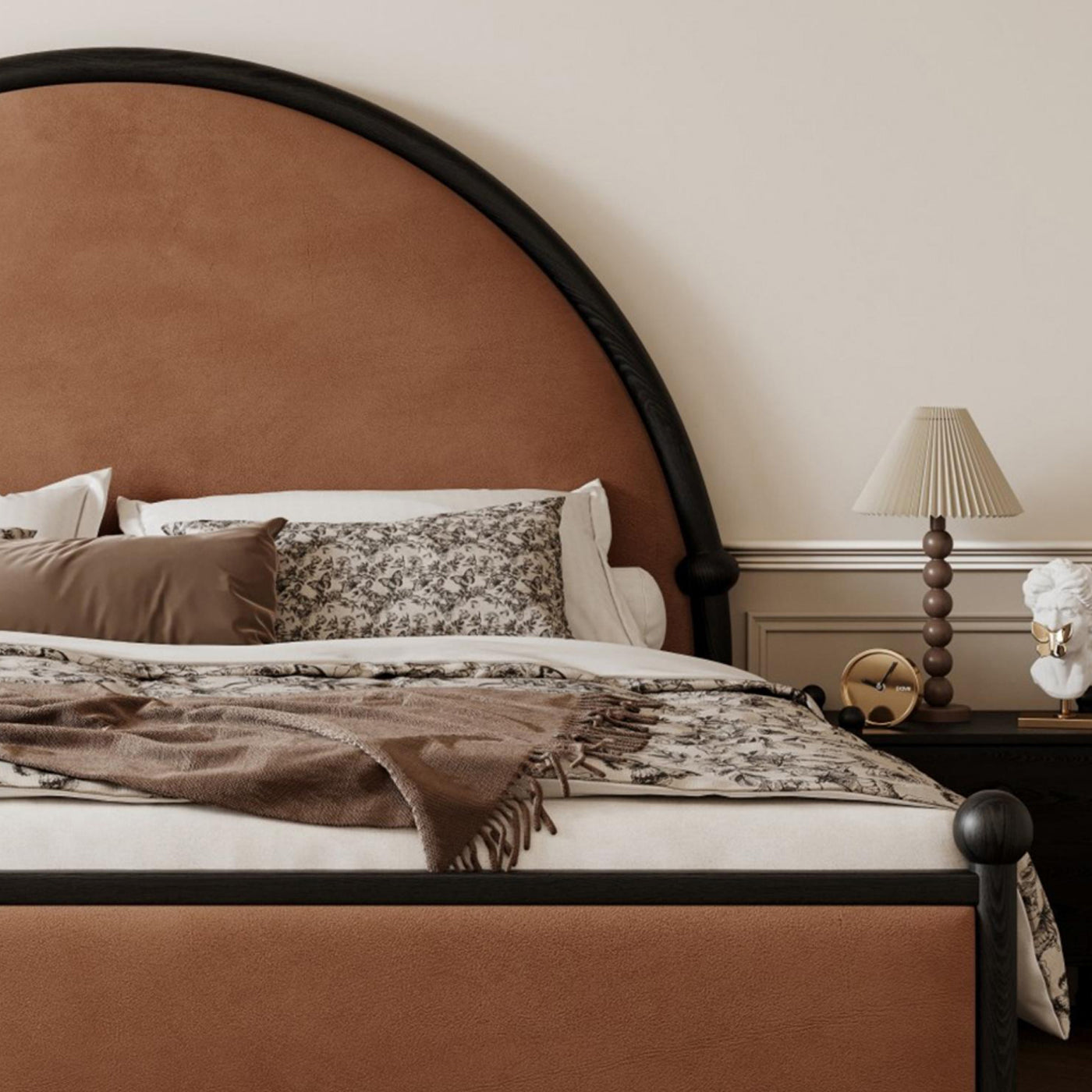 Lucette French Style King Size Bed 180x200cm (Pre-Order 60 Days Delivery) - Bed - WS Living Furniture  Furniture Store in Dubai