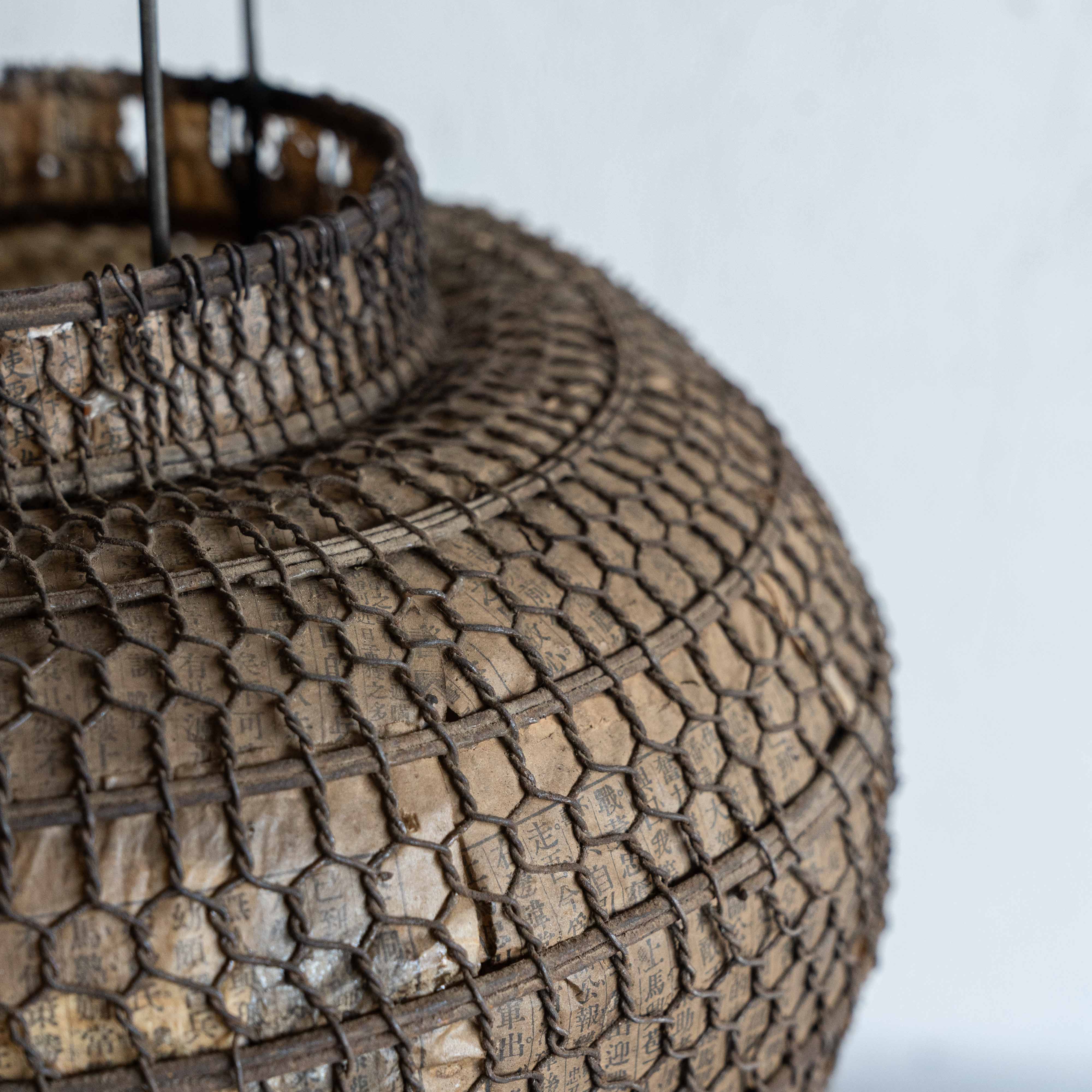 Chinese Tradition 75 Years Old Antique Lantern - Candle Holders - WS Living Furniture Furniture Store in Dubai