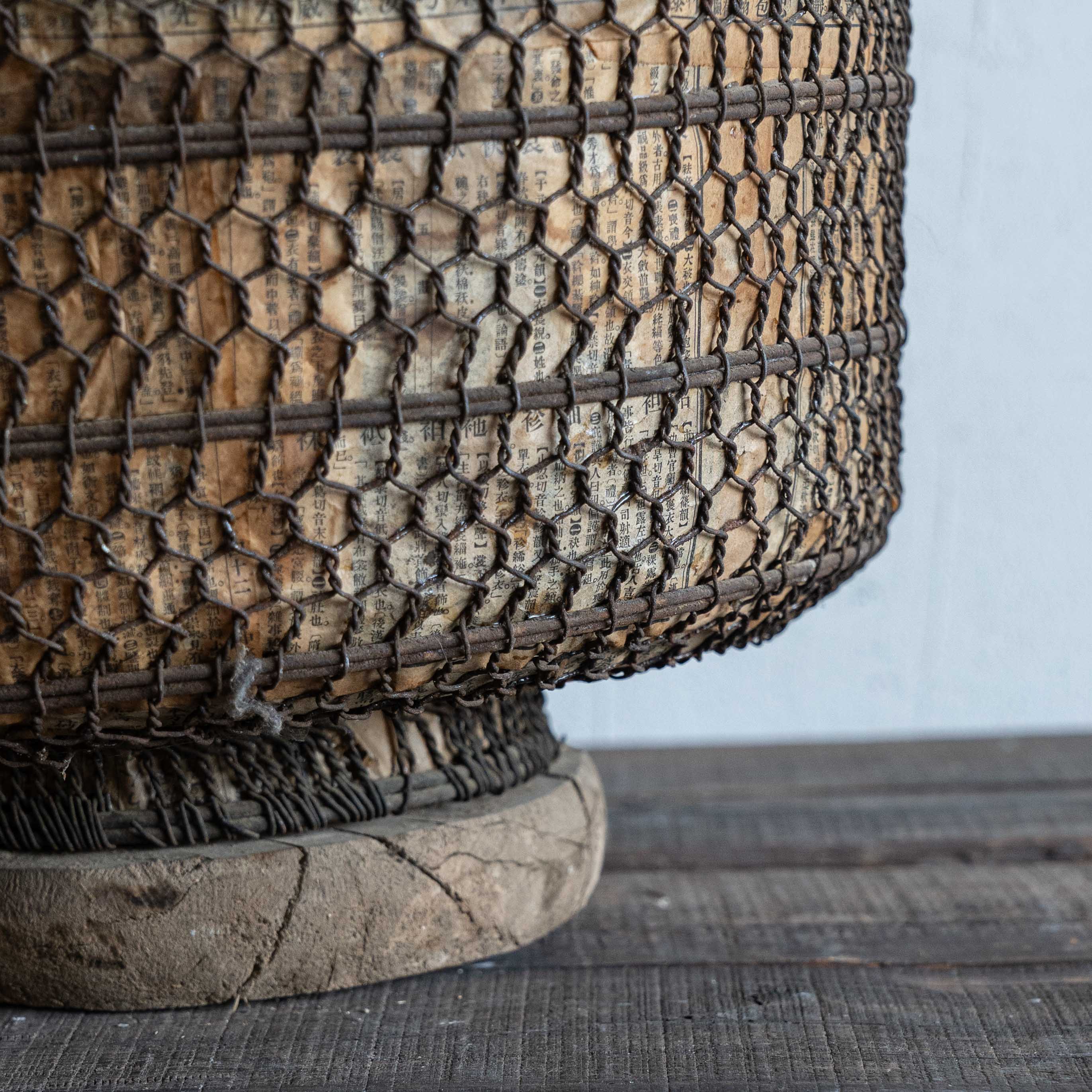 Chinese Tradition 75 Years Old Antique Lantern - Candle Holders - WS Living Furniture Furniture Store in Dubai