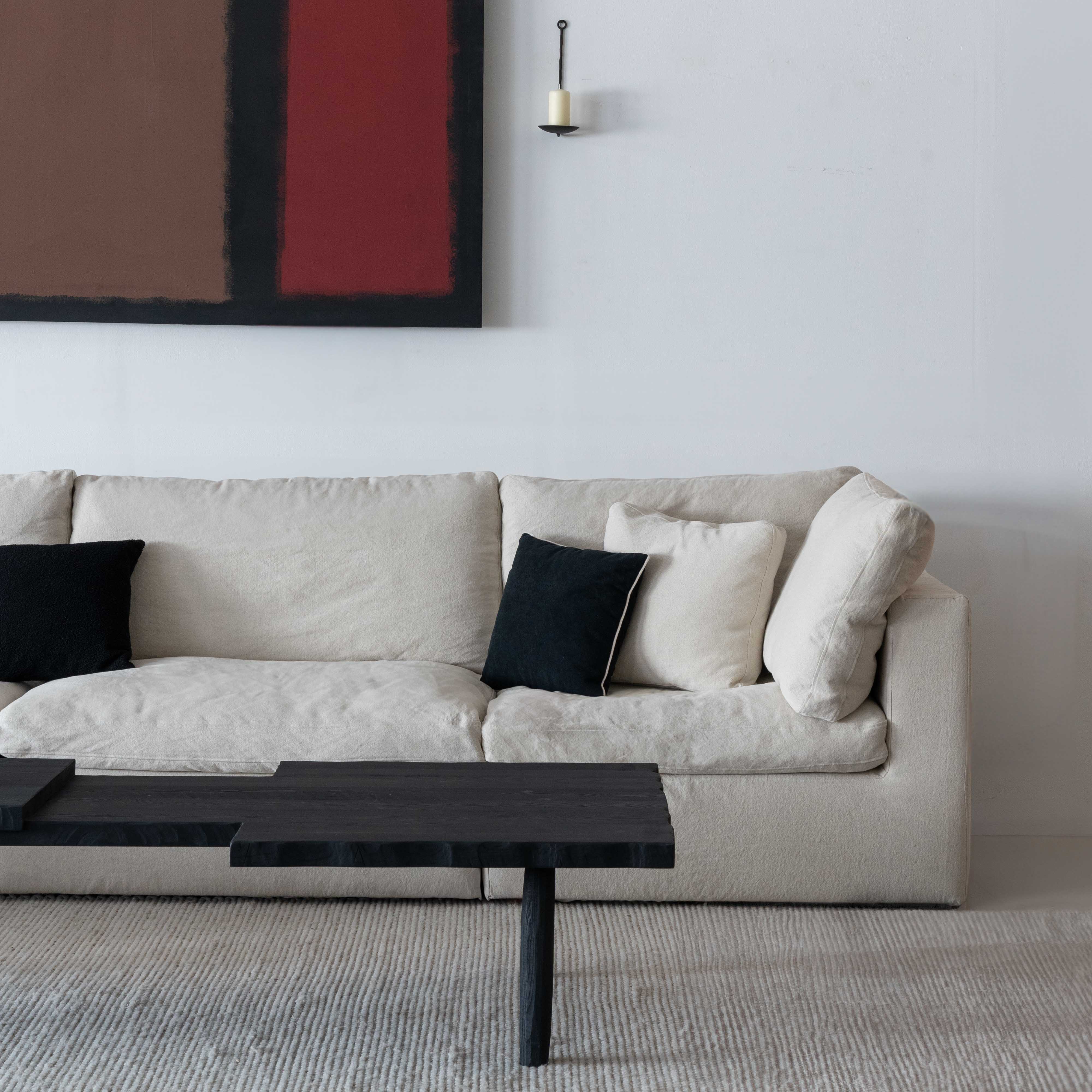 Cloud Sofa Modular - Beige - Sofa - WS Living Furniture Furniture Store in Dubai