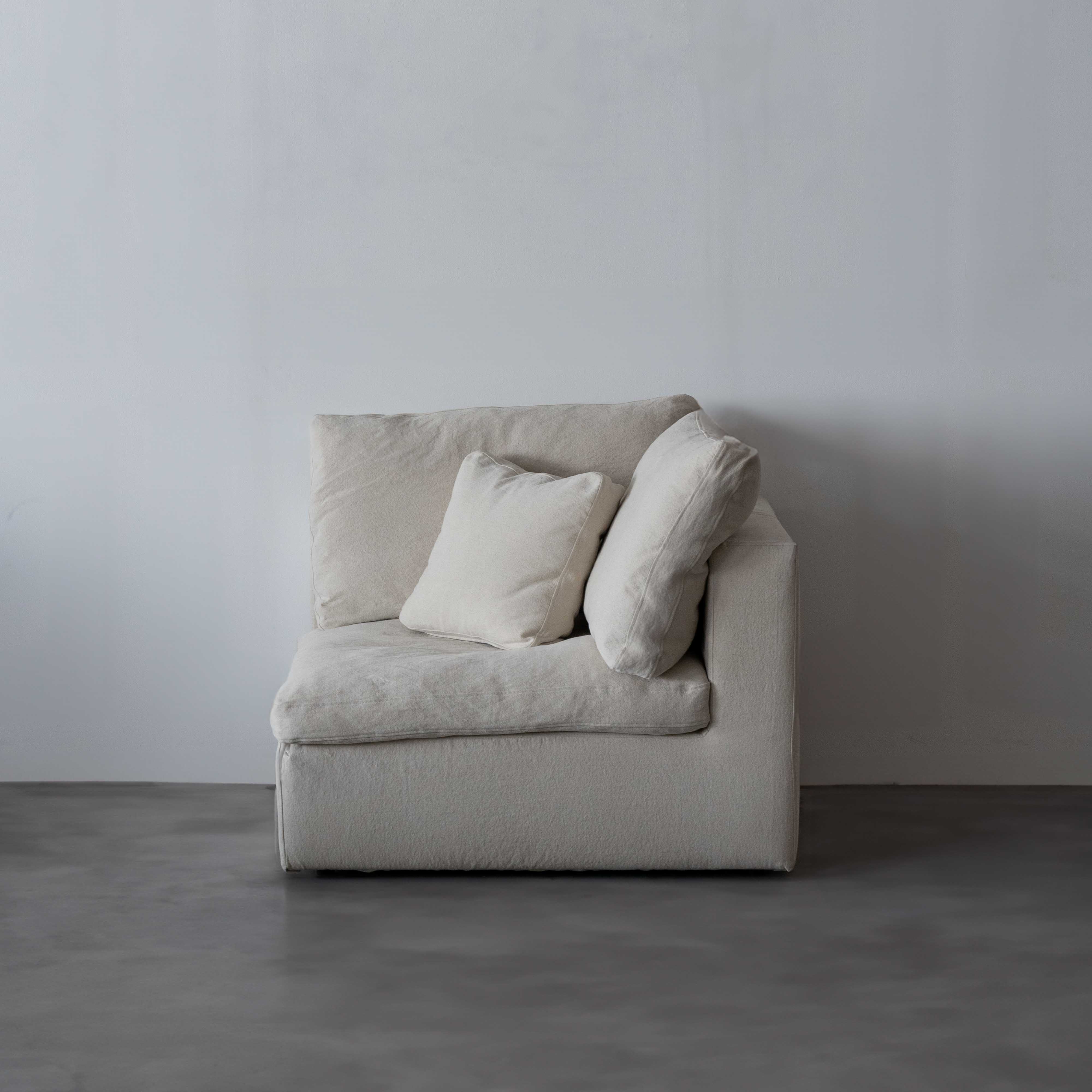 Cloud Sofa Modular - Beige - Sofa - WS Living Furniture Furniture Store in Dubai