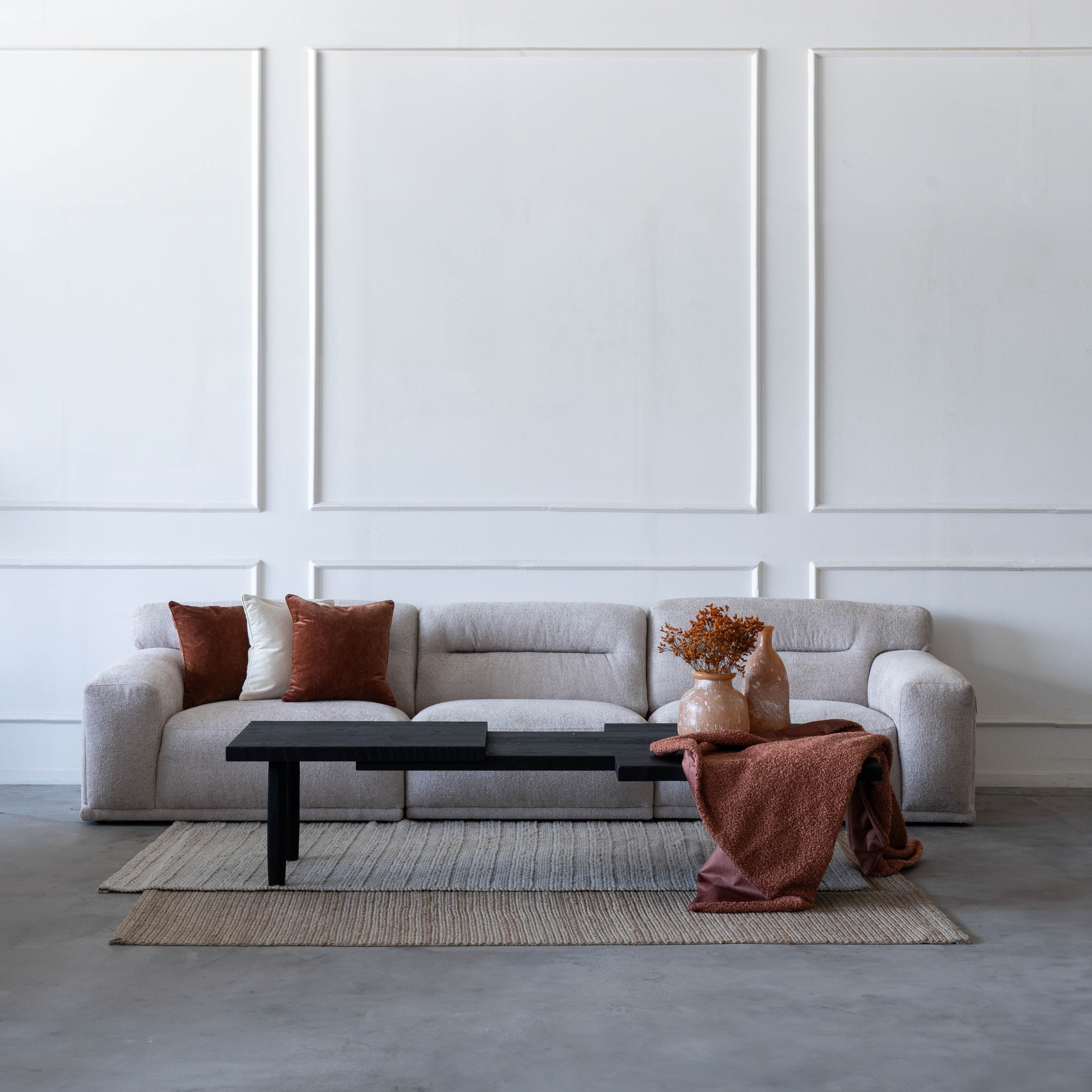 Coco 3 Seater Sofa - Sofa - WS Living Furniture Furniture Store in Dubai