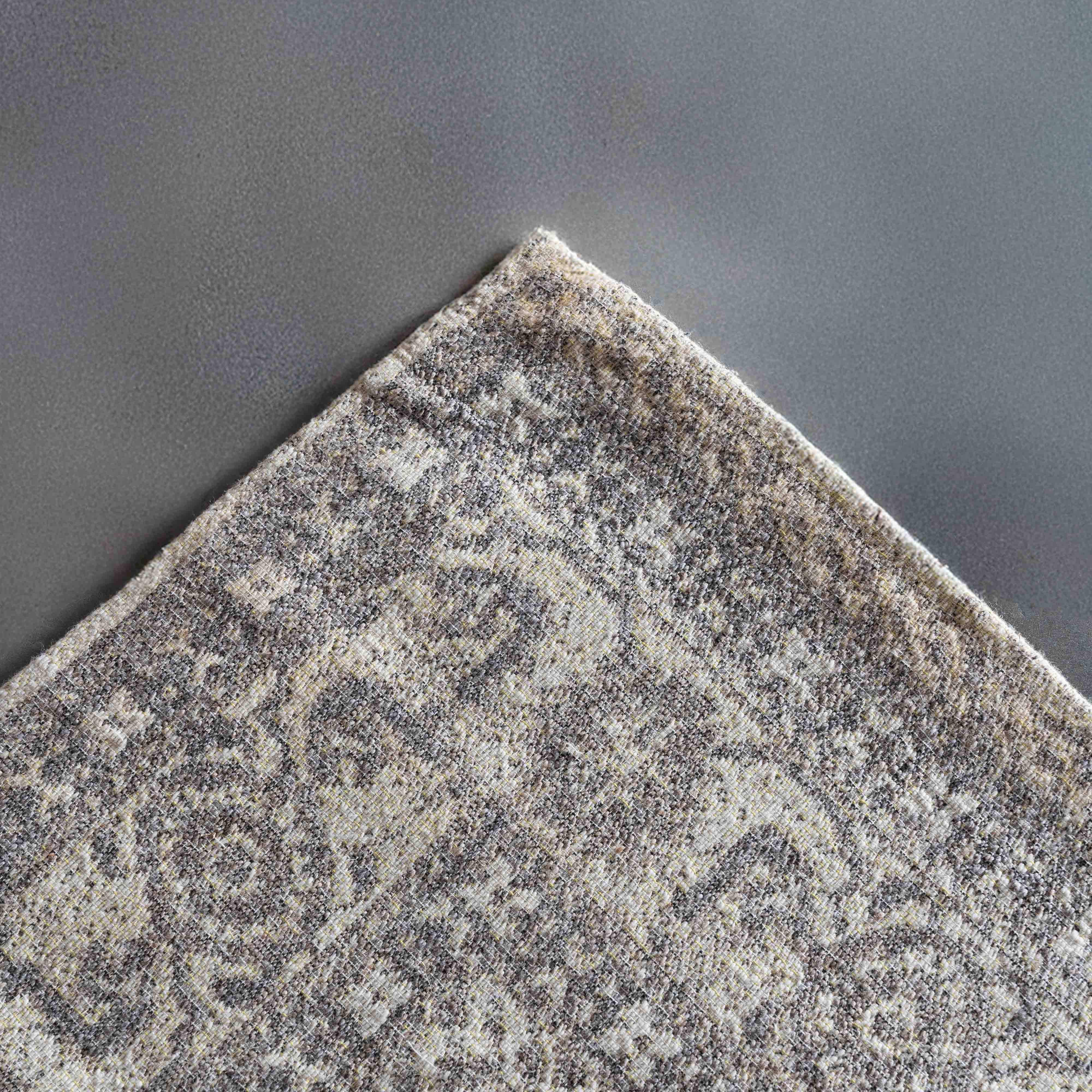 Cuba Grey Vintage Style Cotton Woven Rug - Rugs - WS Living Furniture  Furniture Store in Dubai