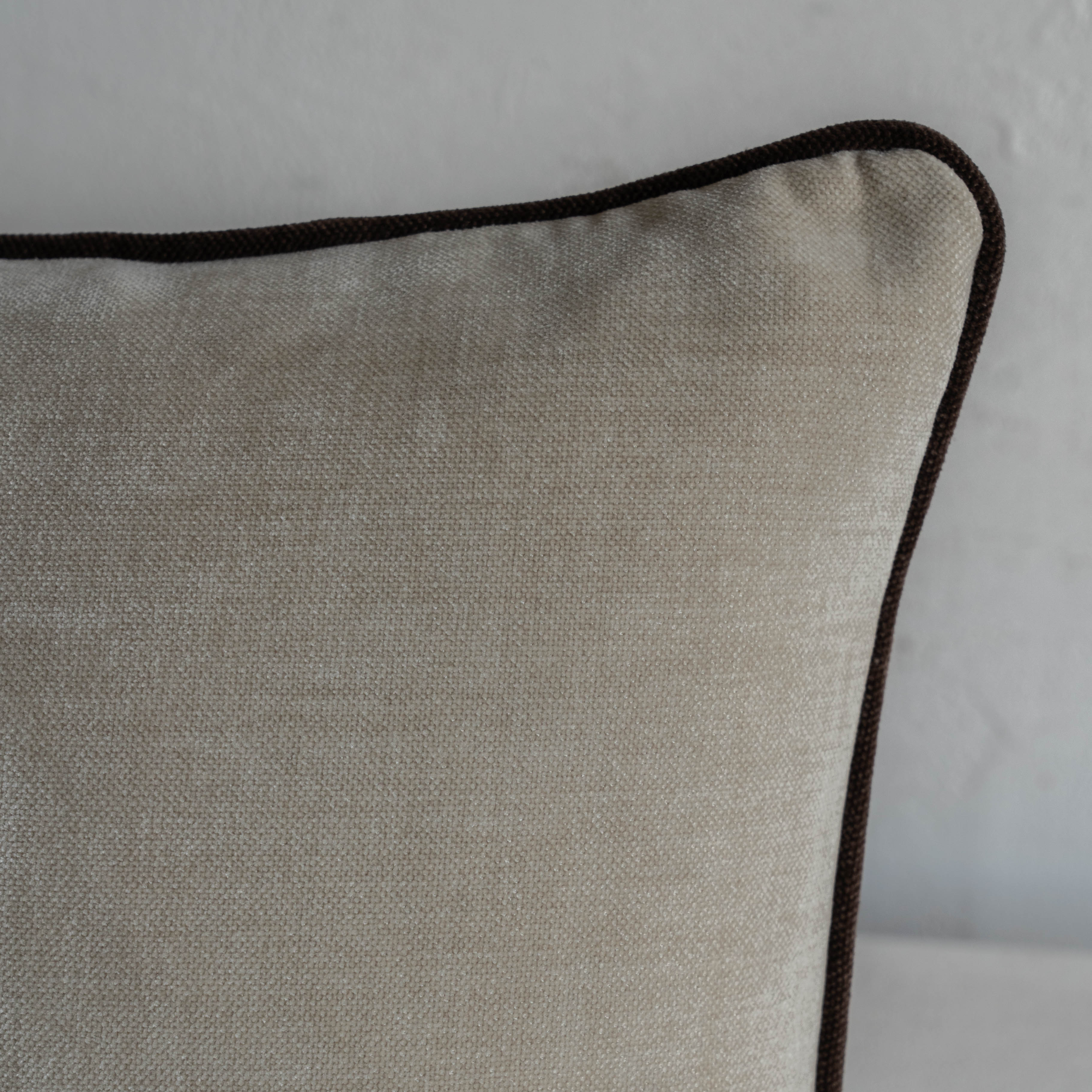 Velior Beige Cushion Cover - Cushion Covers - WS Living Furniture Furniture Store in Dubai