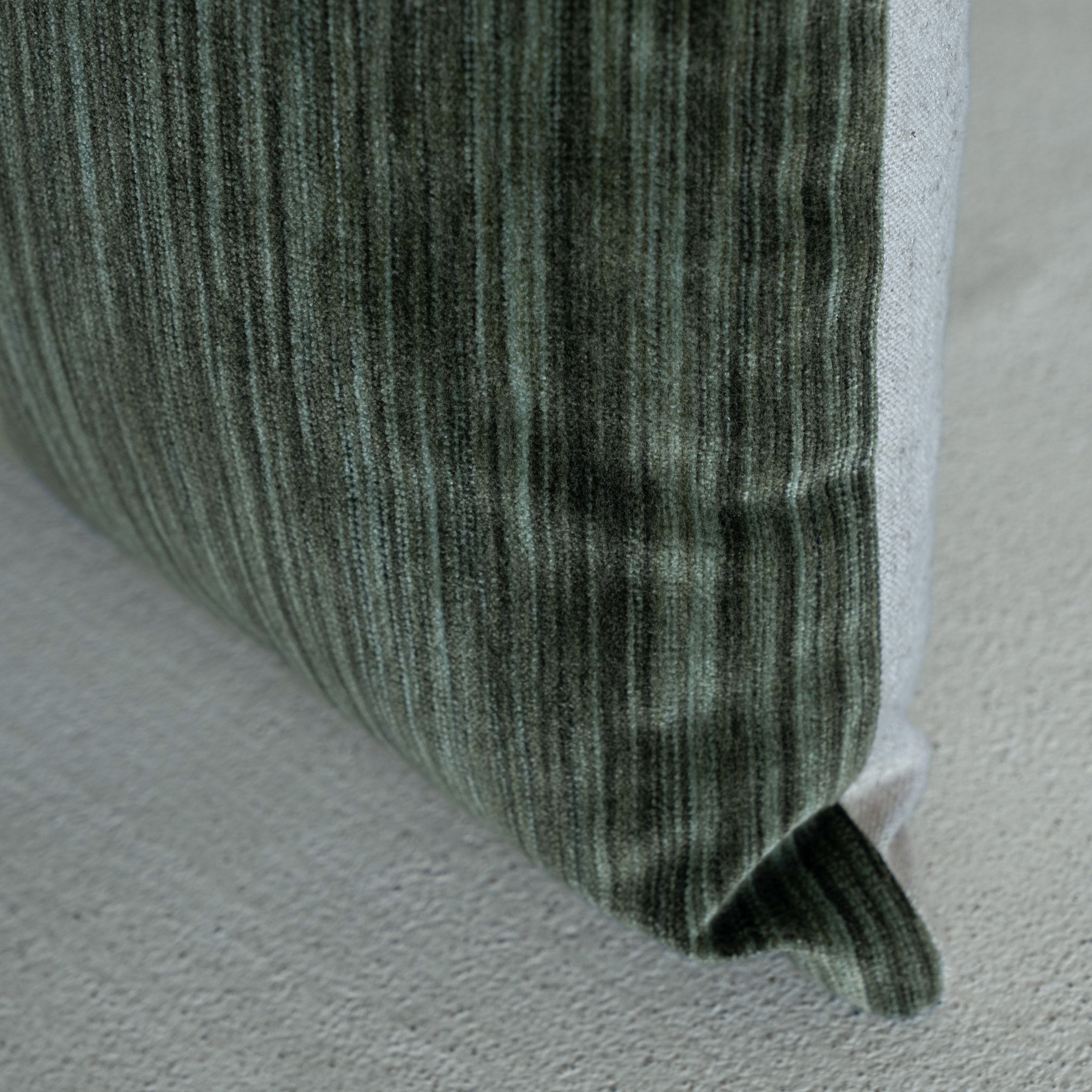 Ren Strie Cushion Cover - Green