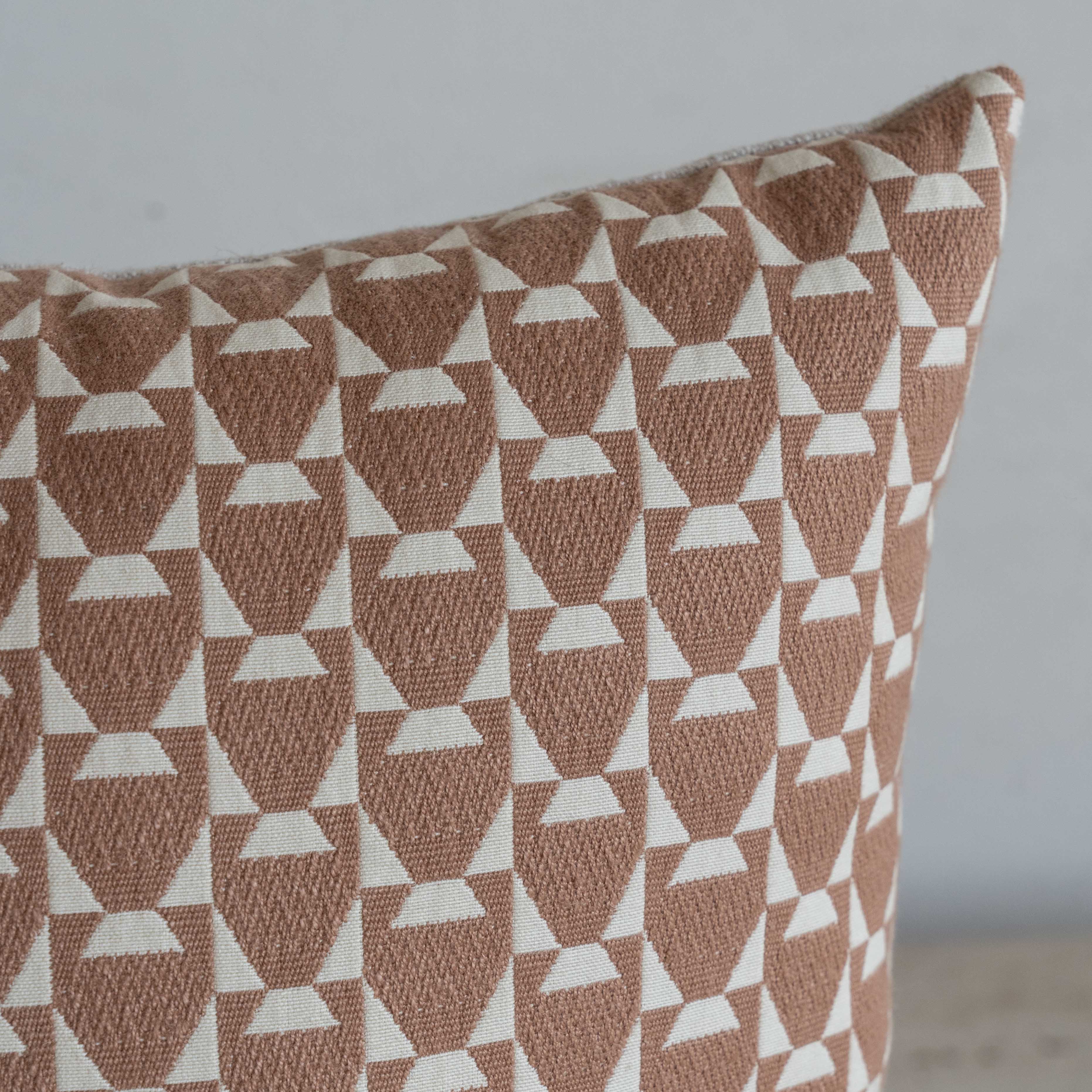 Tessera Geo Cushion Cover -ORANGE