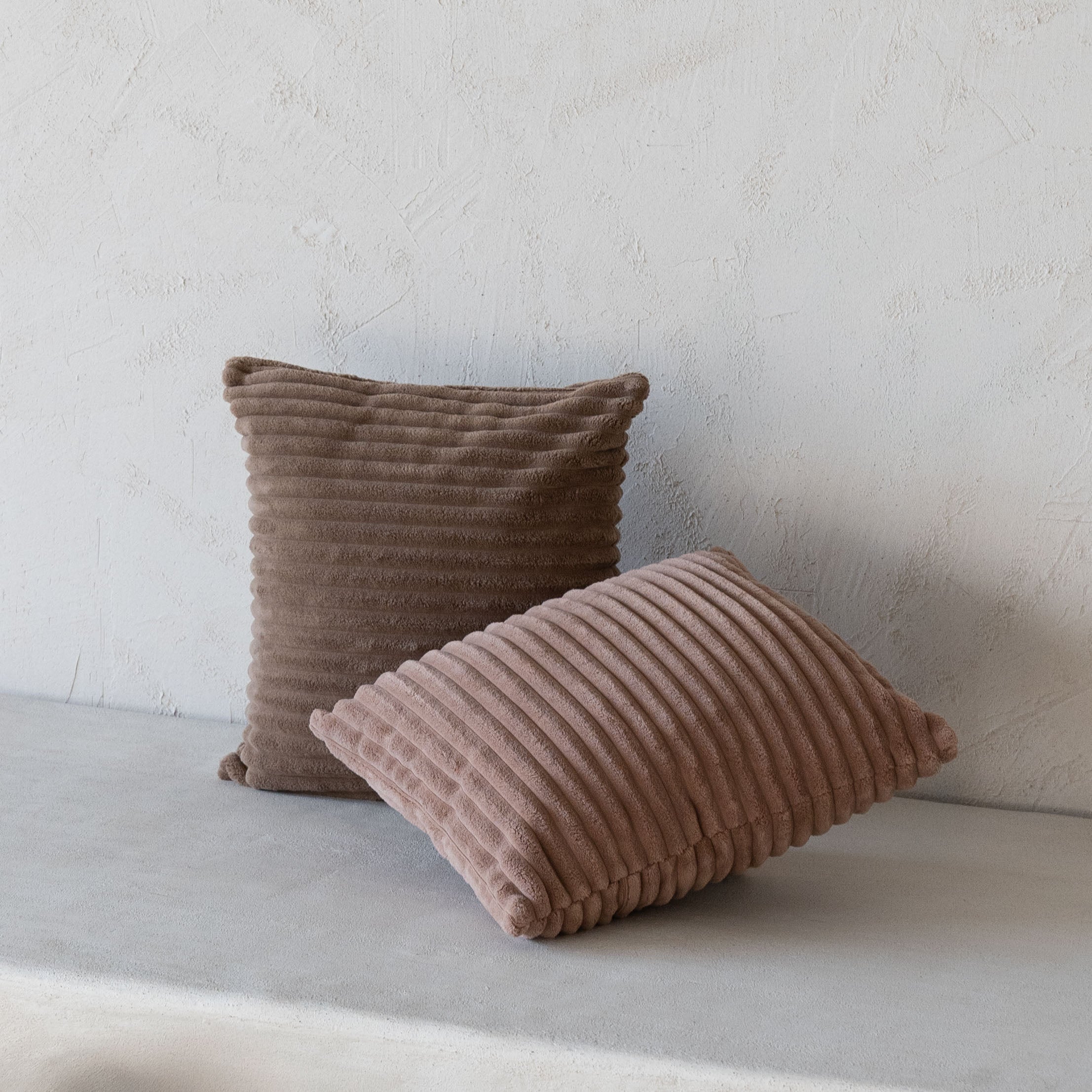 Café Beige Line Cushion Cover - Cushion Covers - WS Living Furniture Home Furniture Stores in Dubai