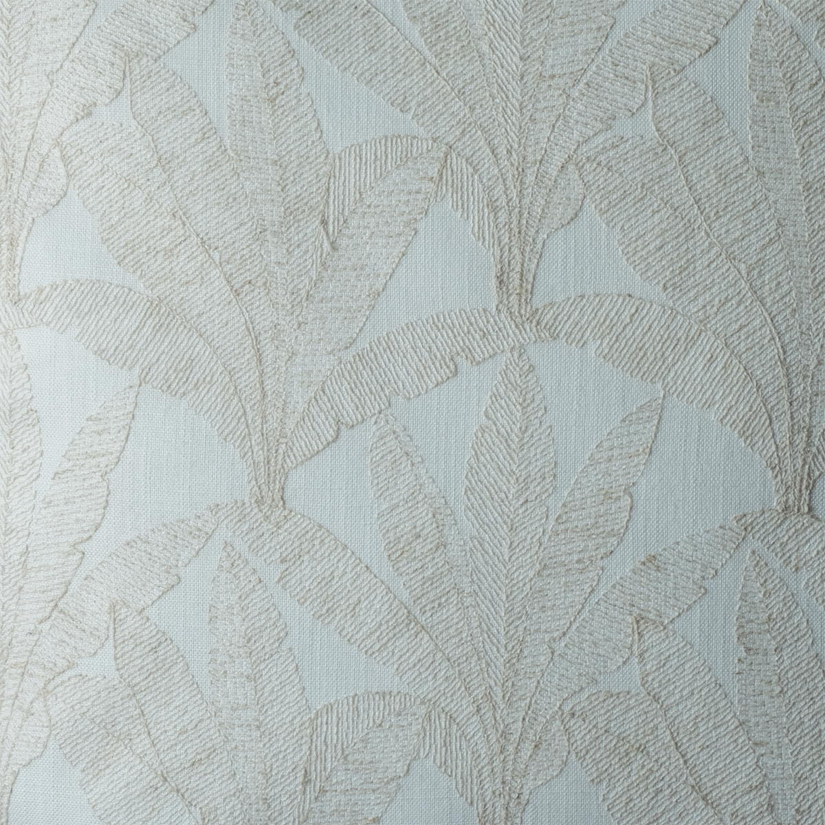 Raised Botanical Palm Cushion Cover
