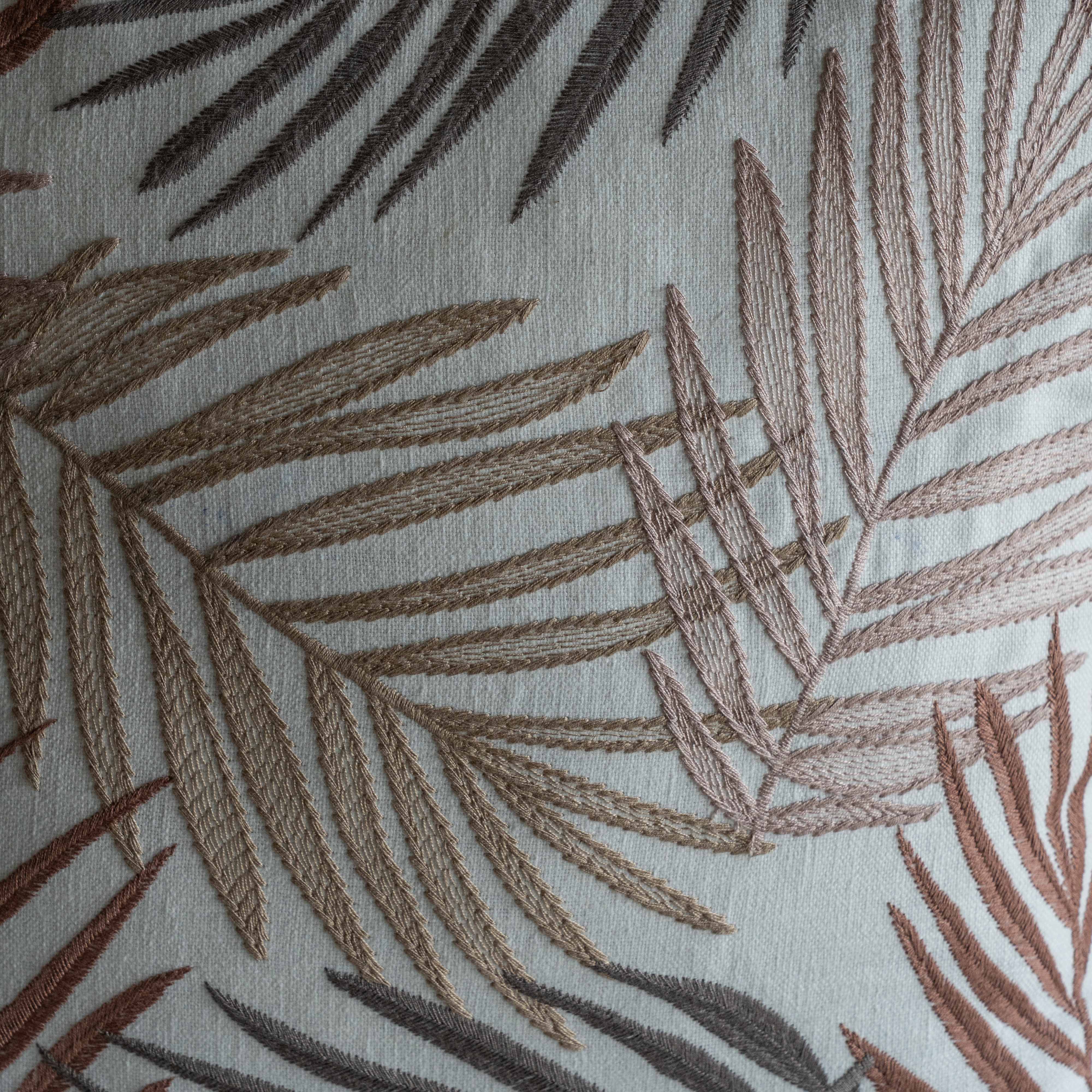 Terrana Leaf Cushion Cover - Brown
