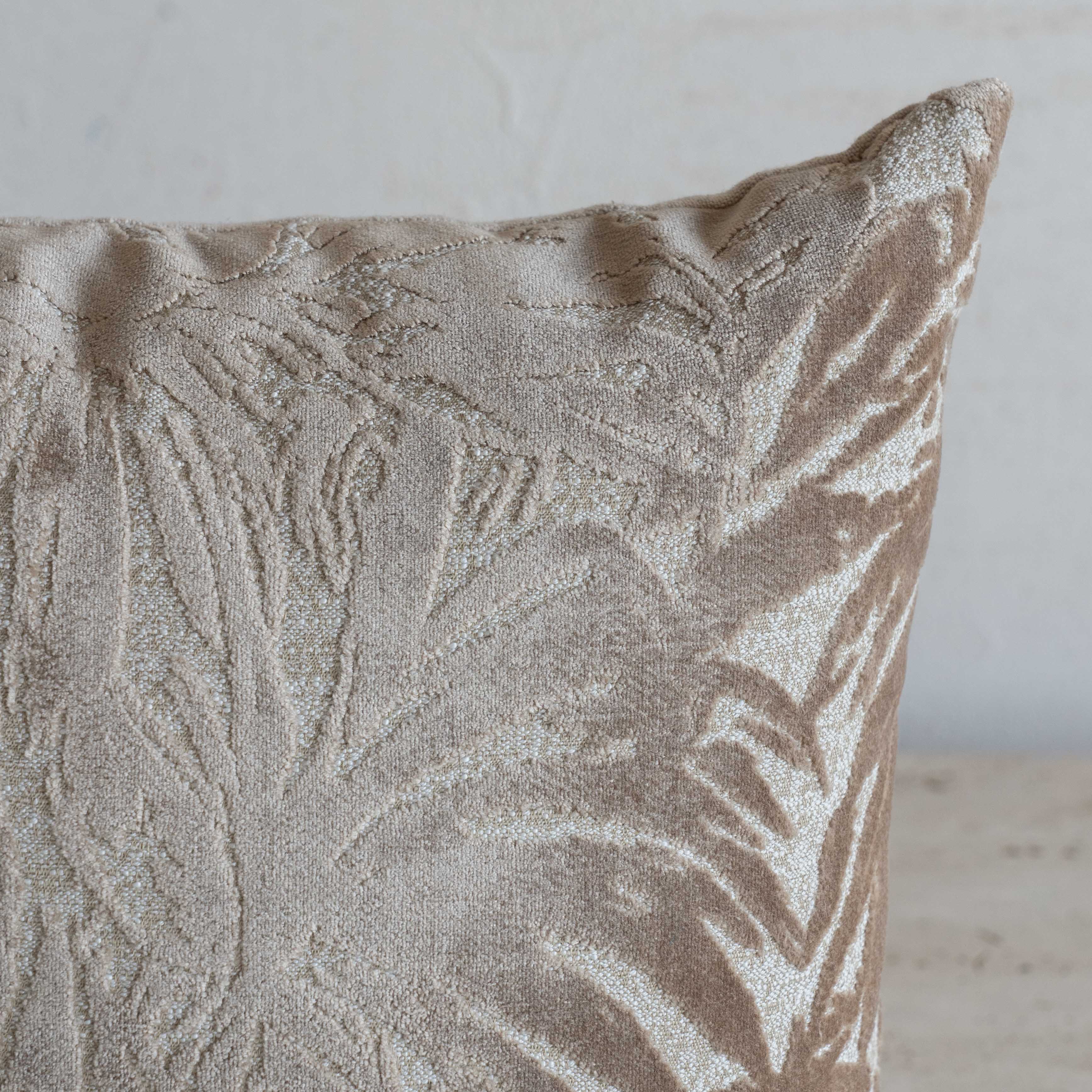 Riviera Ivory Jacquard Cushion Cover