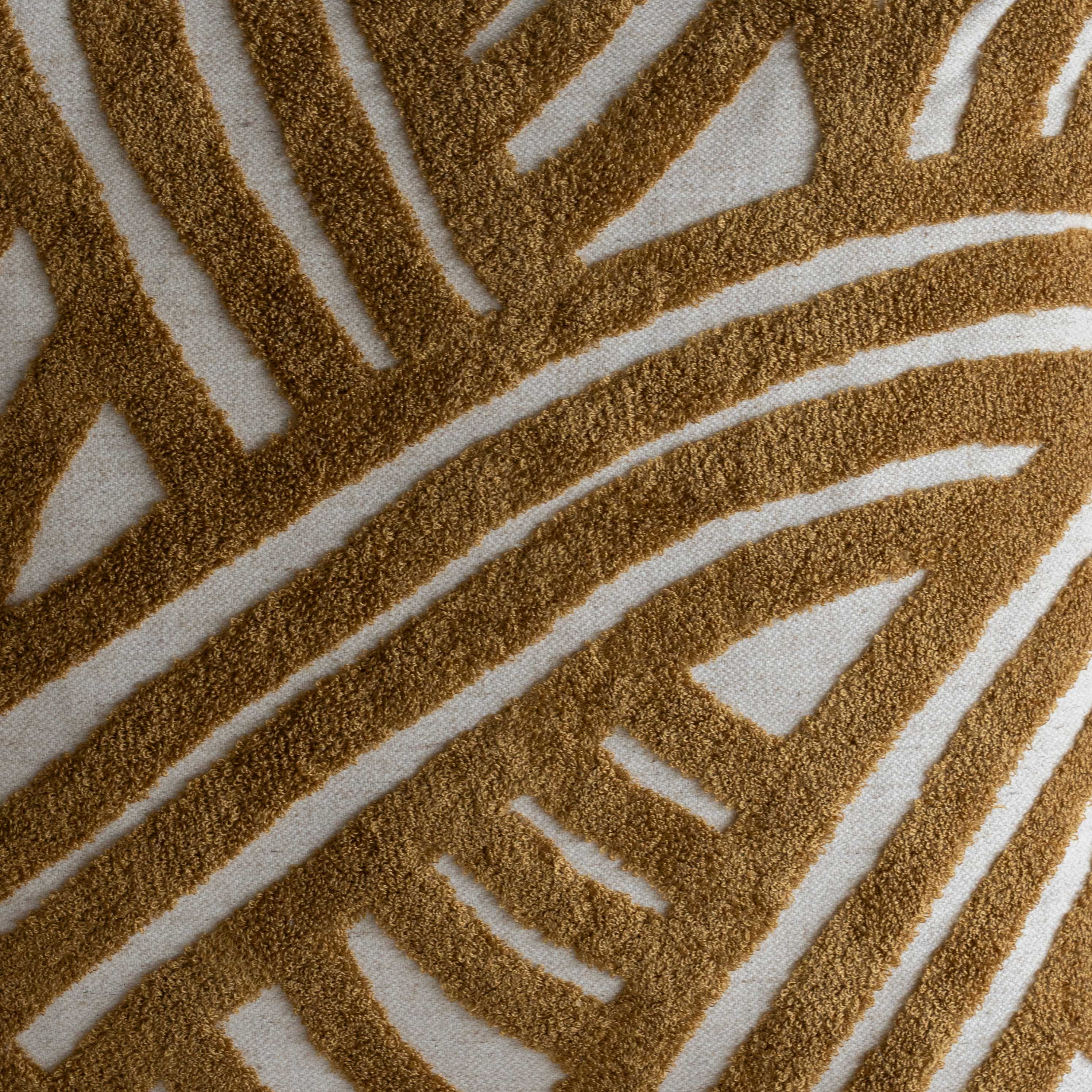 Interweave Curve Cushion Cover - GOLD