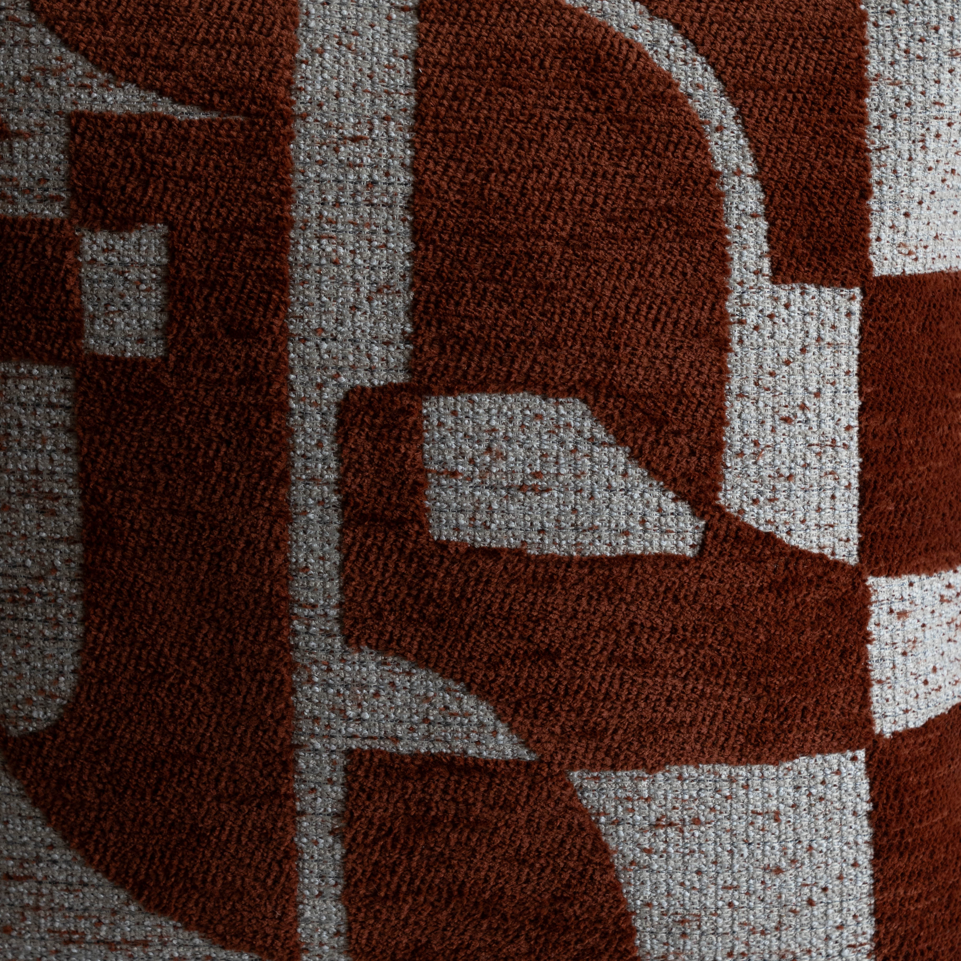 Motif – Red Modern Cushion Cover - Cushion Covers - WS Living Furniture Furniture Store in Dubai