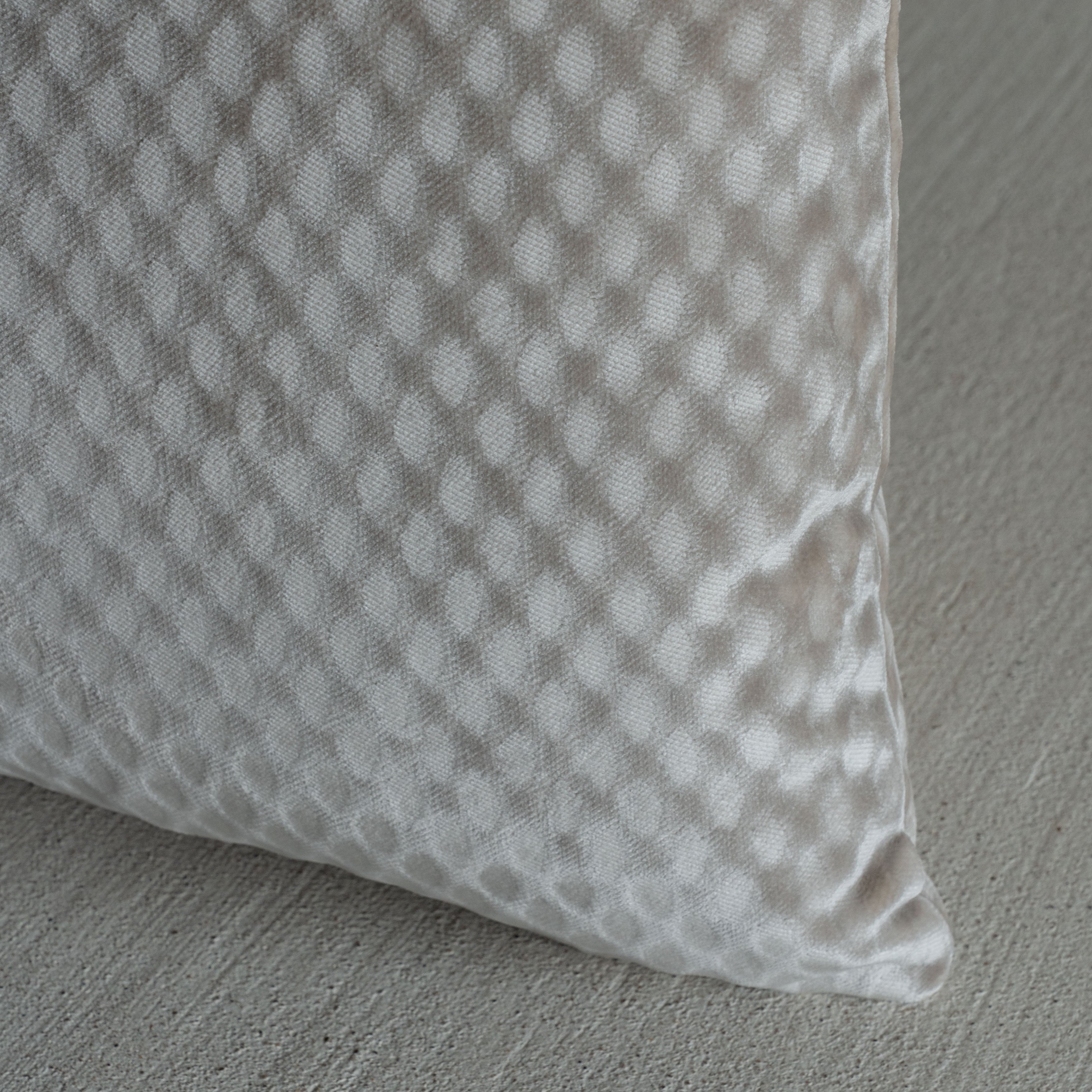 Nocten Plum Cushion Cover - Sand Beige