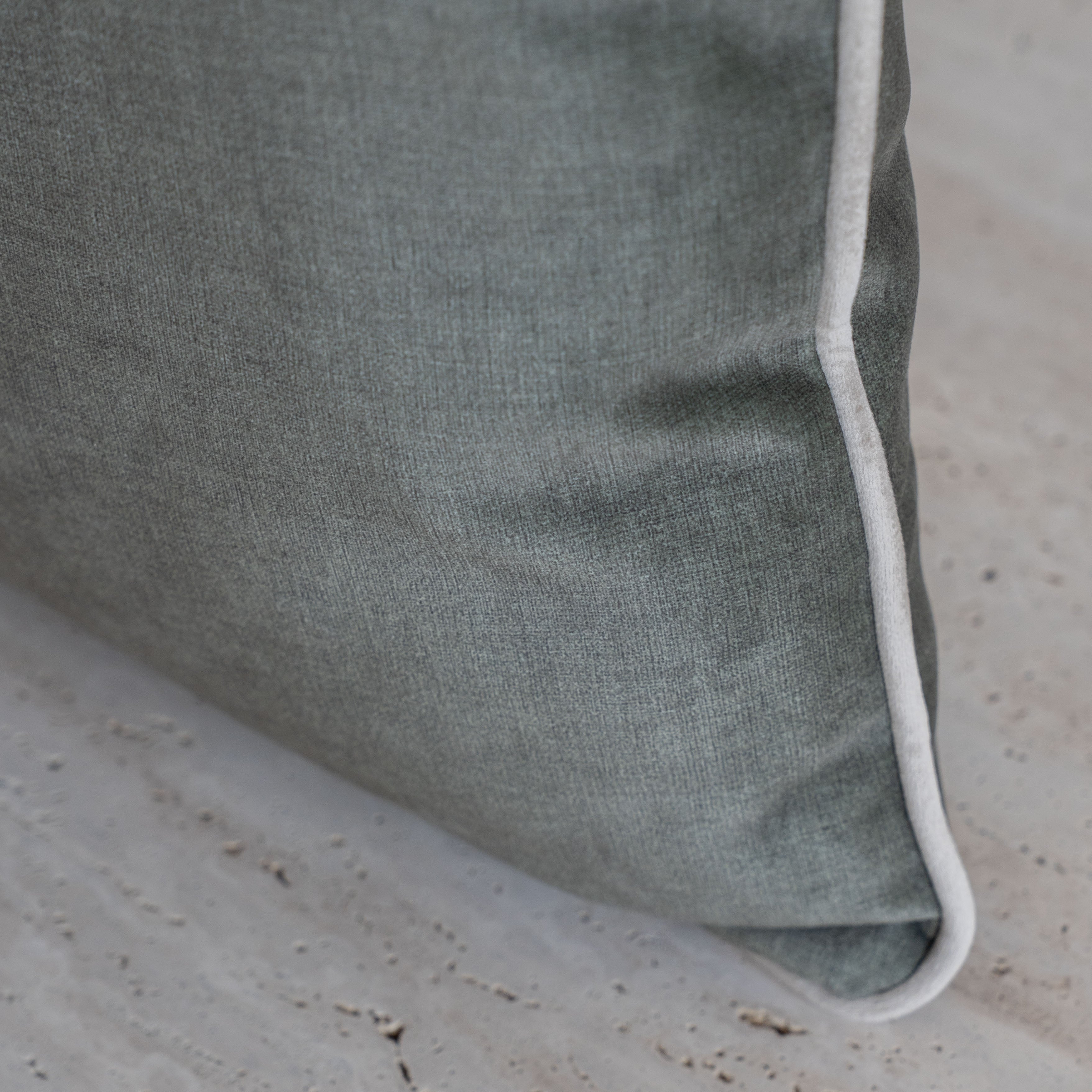 Imperia Velvet Cushion Cover - OLIVE