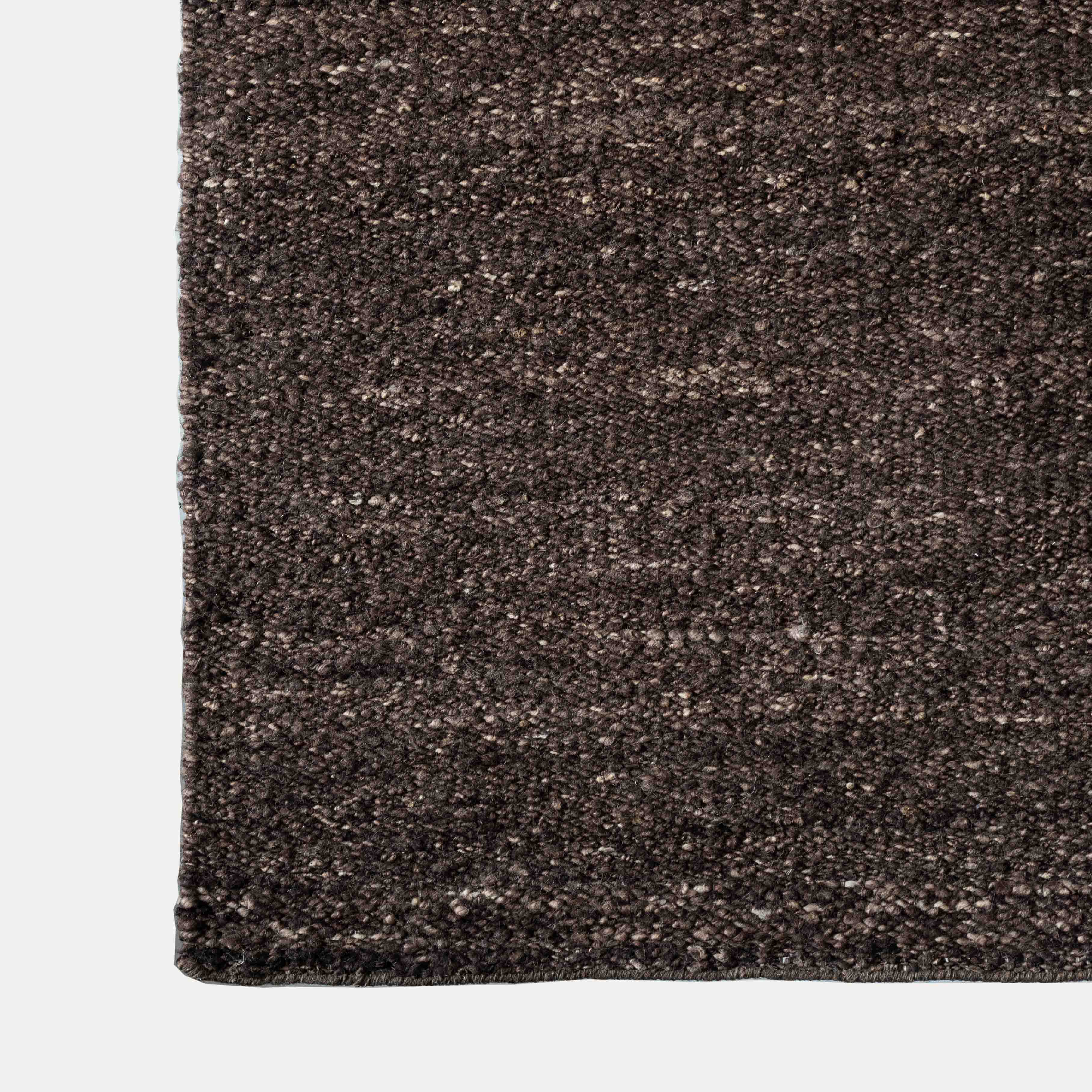 D050 (Rust) Brown Handmade Wool Rug