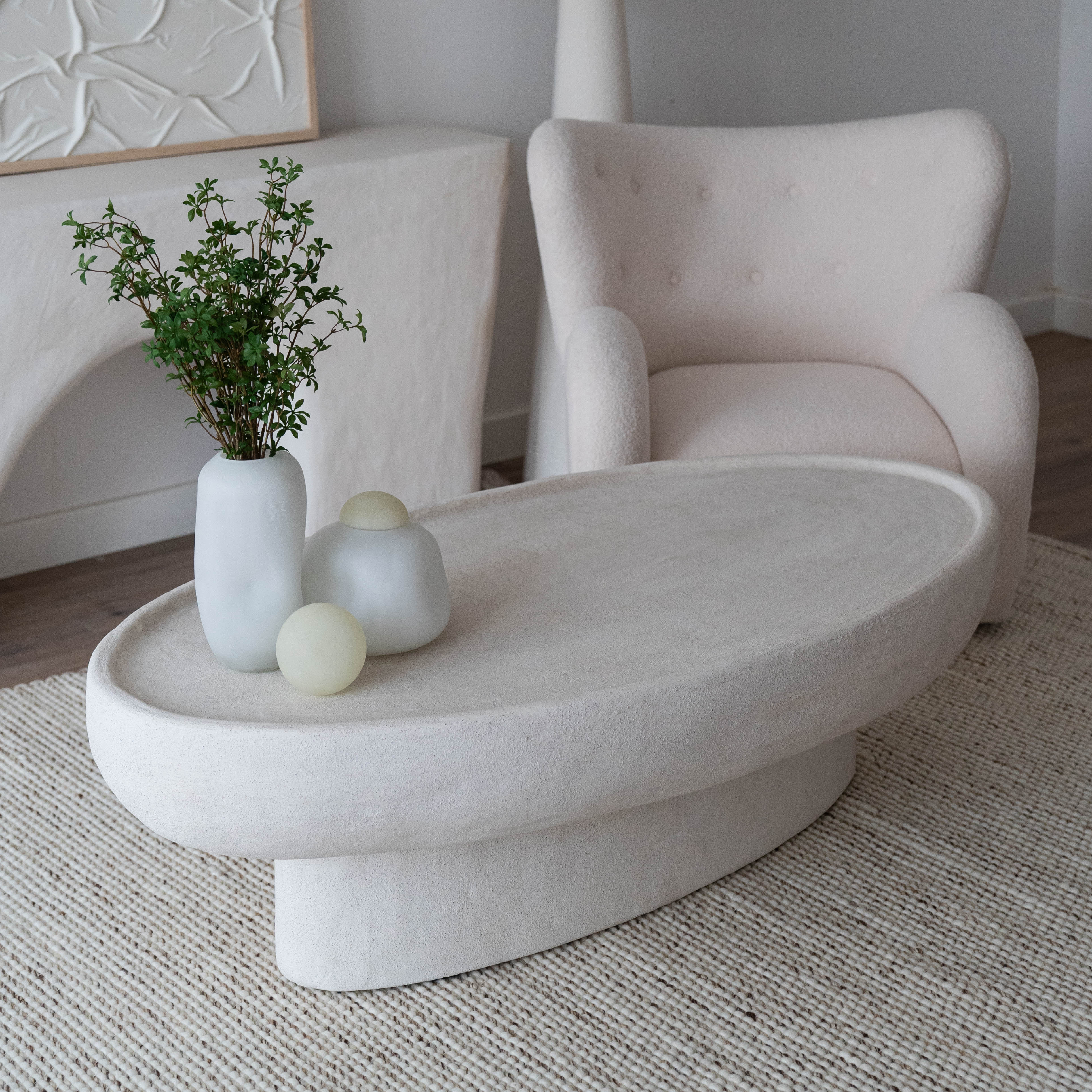 Dune Coffee Table (Oval) - Coffee Tables - WS Living Furniture Furniture Store in Dubai