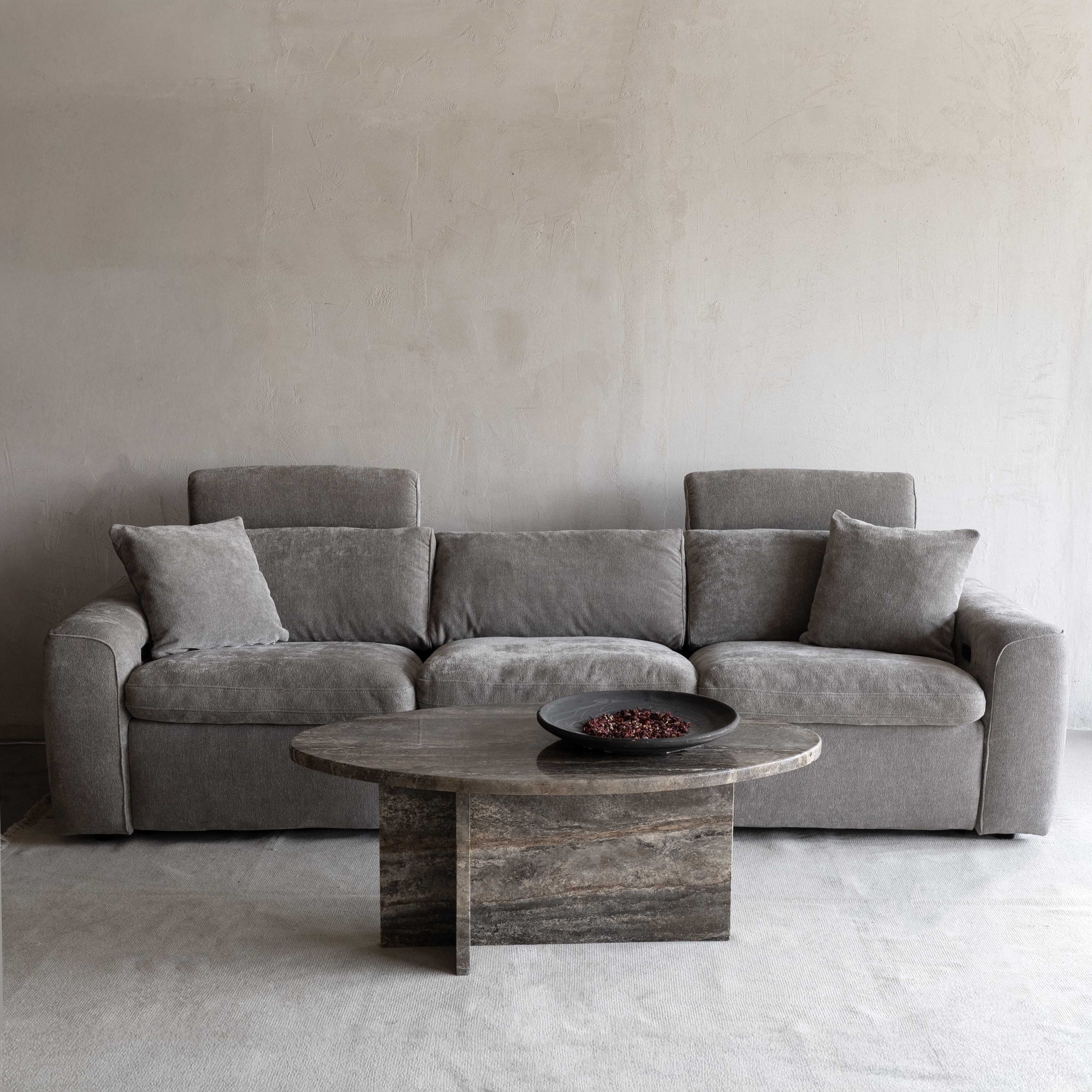 أريكة إيلينا المقطعية المعيارية القابلة للإمالة - رمادي - 80.KM.6659