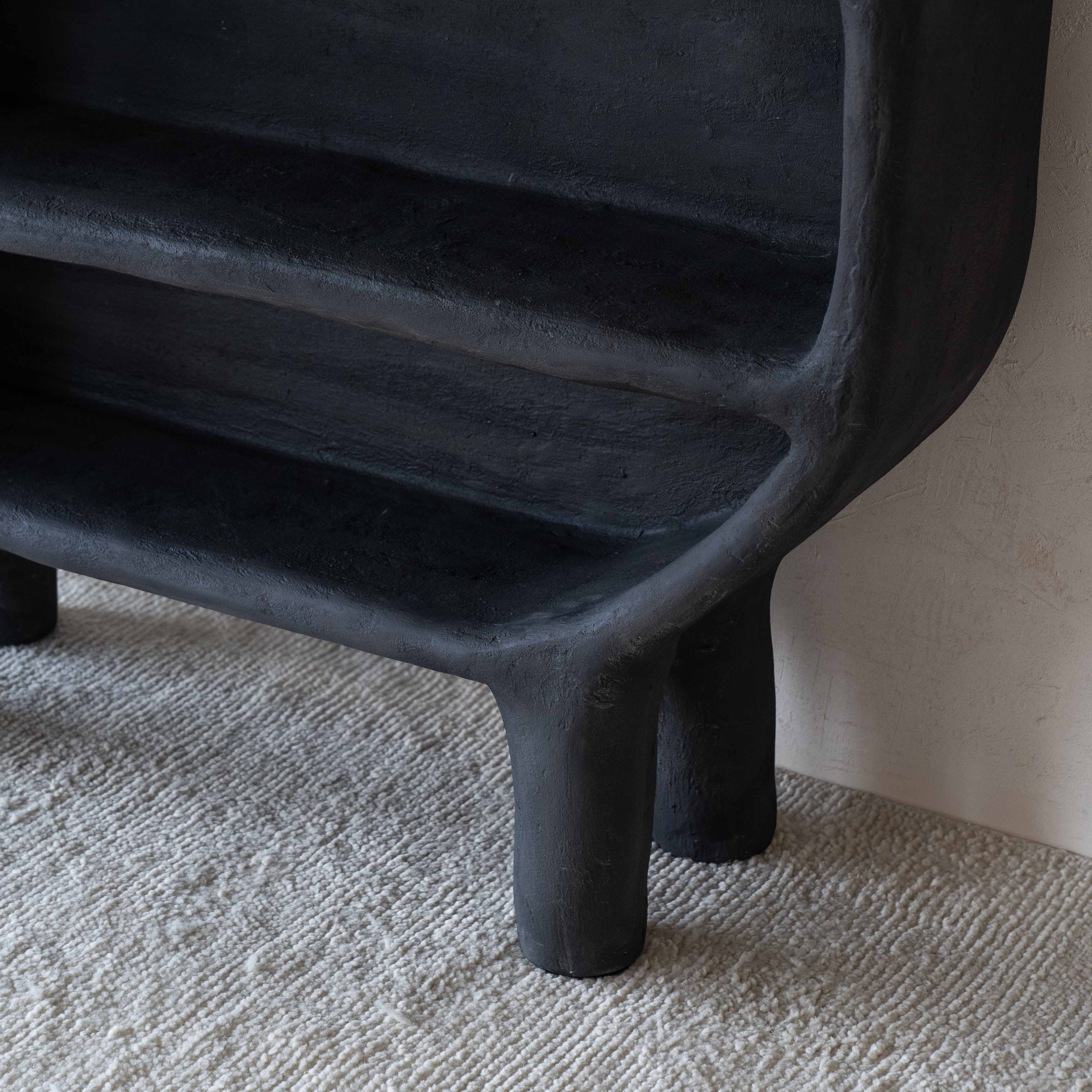 The Egg Black Shelf - Small - Shelf - WS Living Furniture  Furniture Store in Dubai