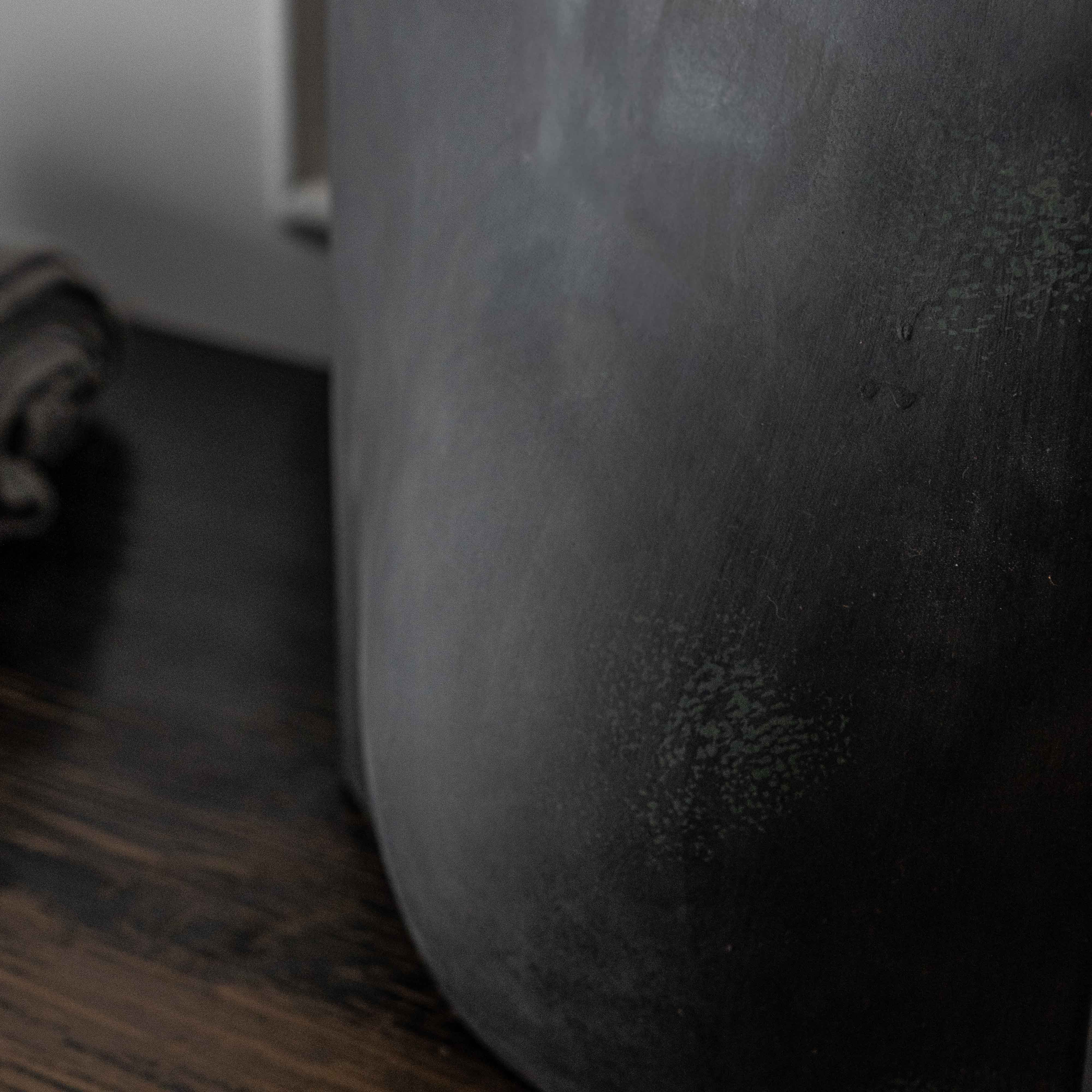 Ember Decorative Rectangle Black Vase | Flower Pot - Vase - WS Living Furniture Furniture Store in Dubai