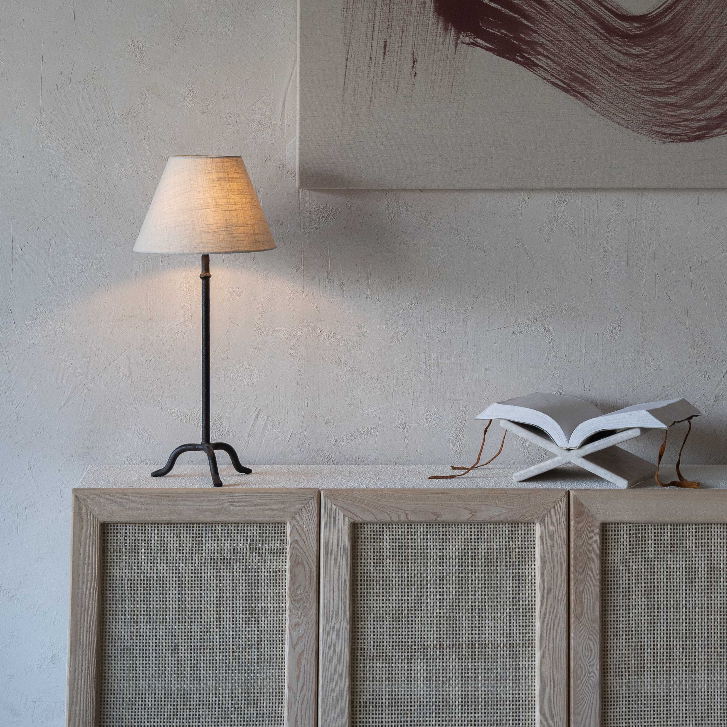 Empire Classic Steel Table Lamp With Shade - Table Lamp - WS Living Furniture Furniture Store in Dubai