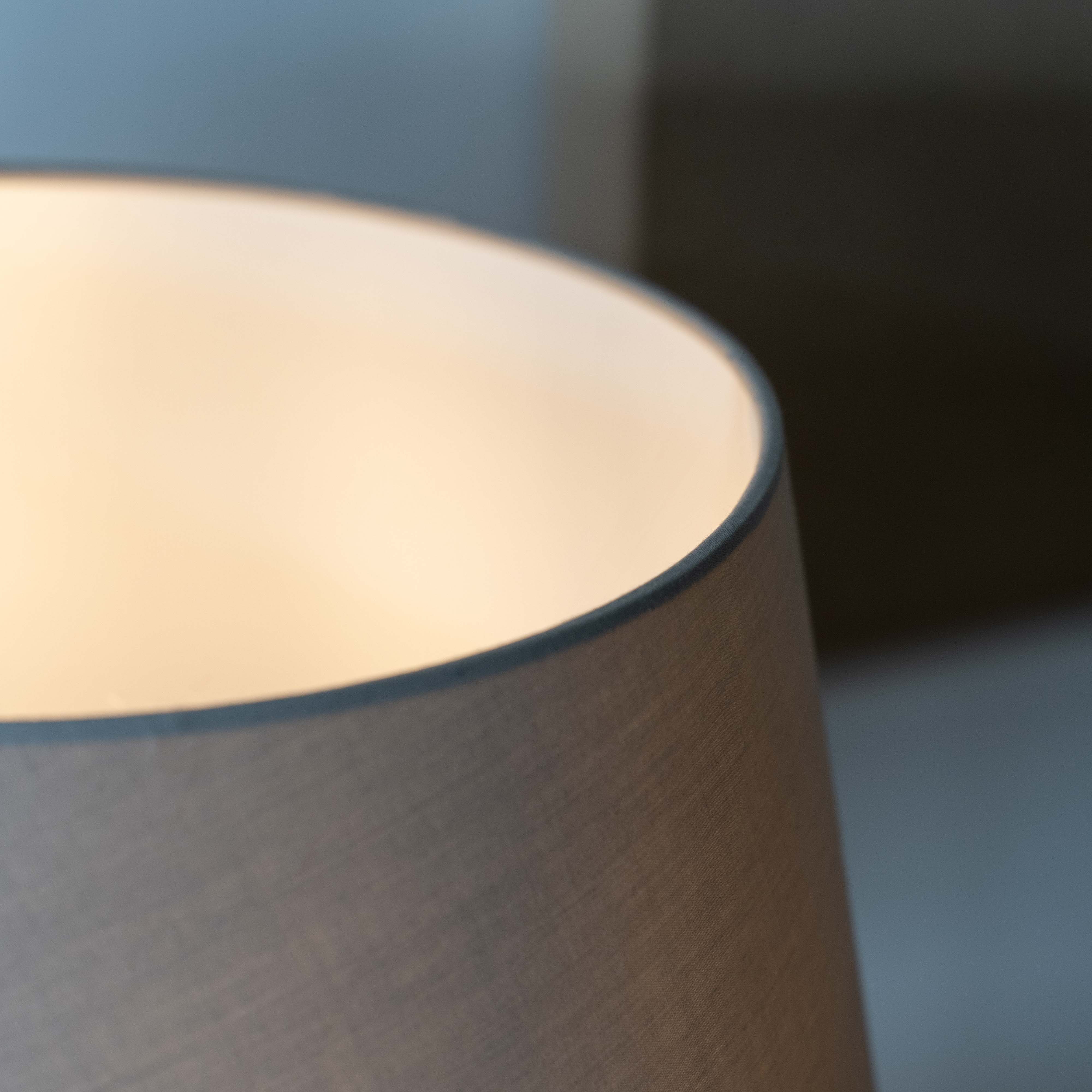 Erika Grey Micro Cement Table Lamp - - WS Living Furniture Furniture Store in Dubai