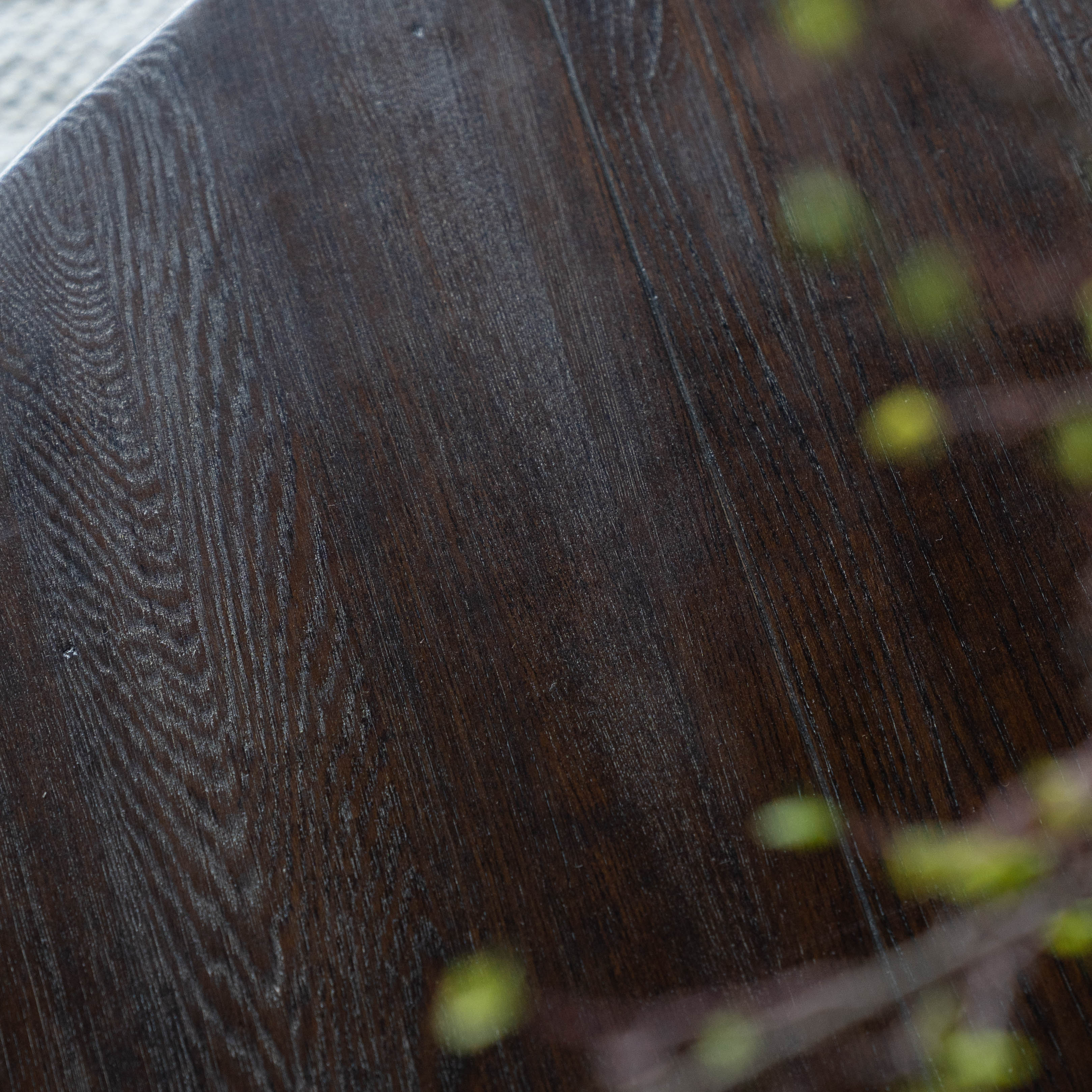 Estate Curio Oak Wood Round Coffee Table - Coffee Tables - WS Living Furniture Furniture Store in Dubai