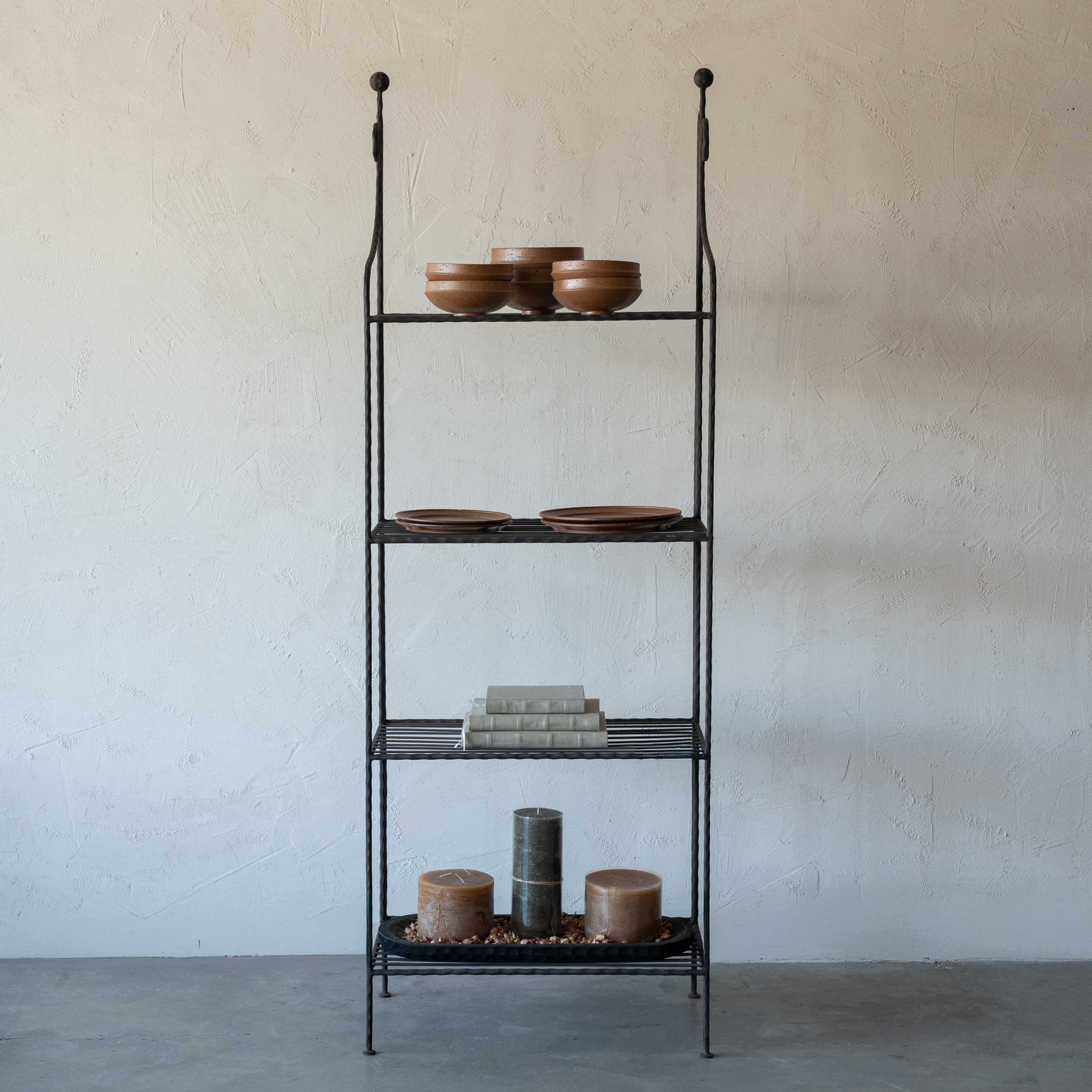 Eugolio Classic Style Steel Bookshelf