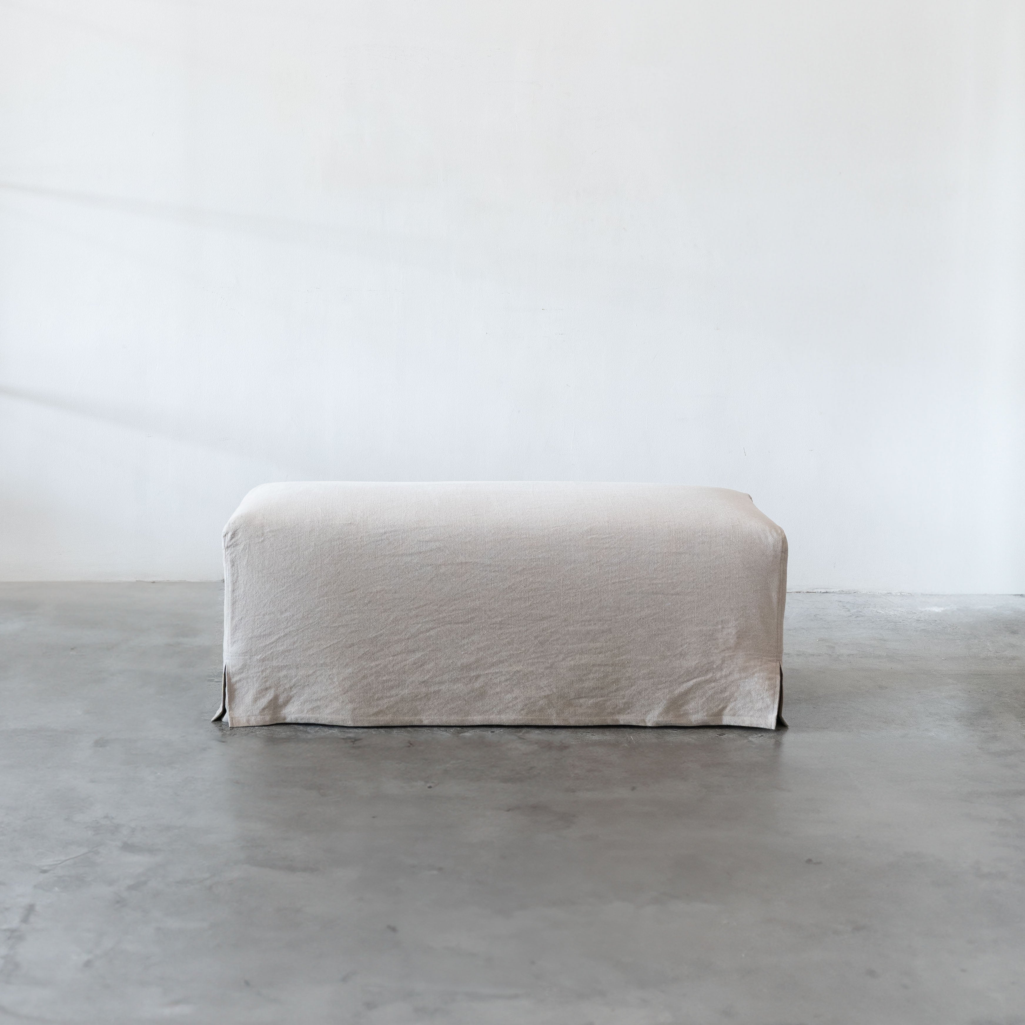 Evie Bench-Beige - Benches - WS Living Furniture Furniture Store in Dubai