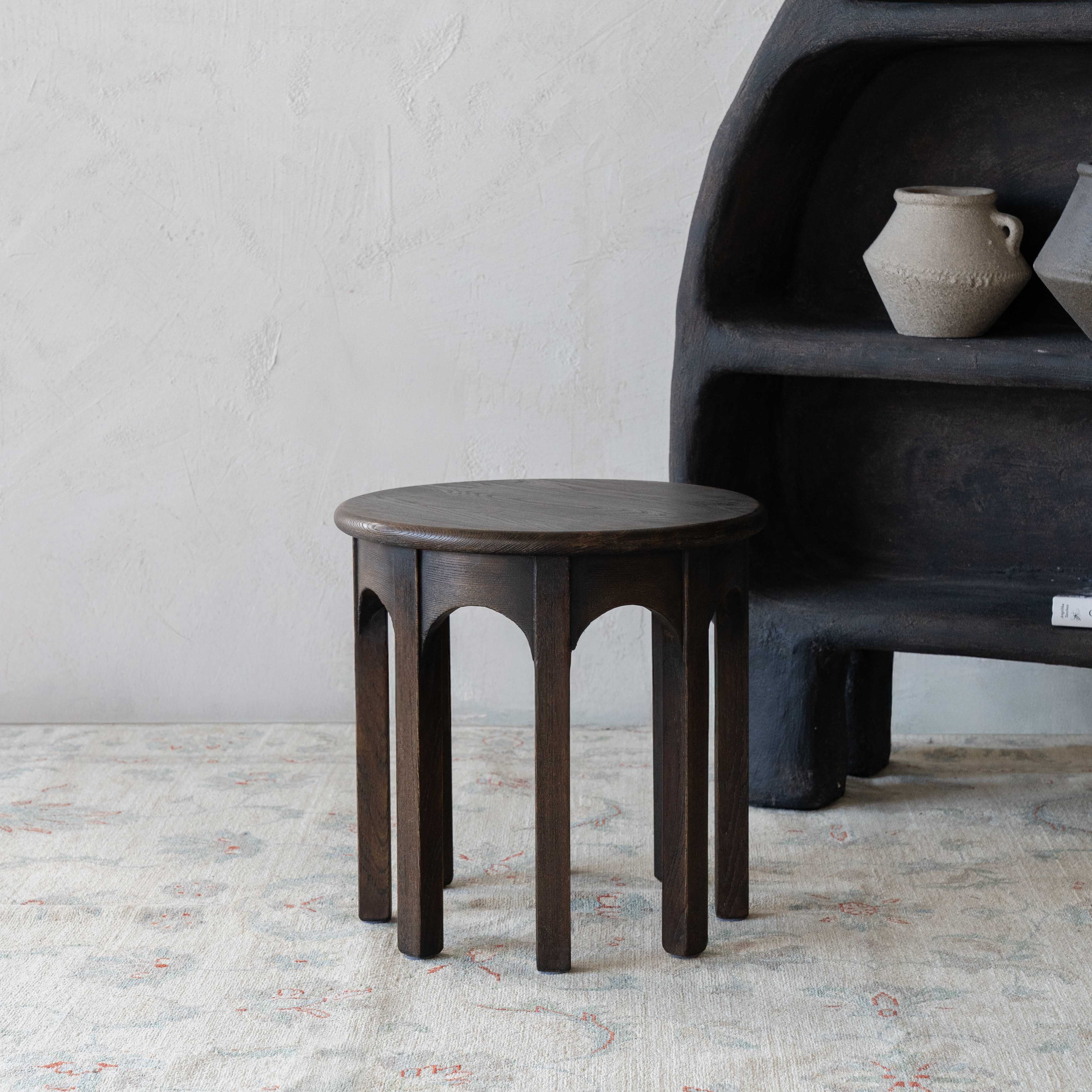 Finn Solid Wood Side Accent End Table - GO39-A