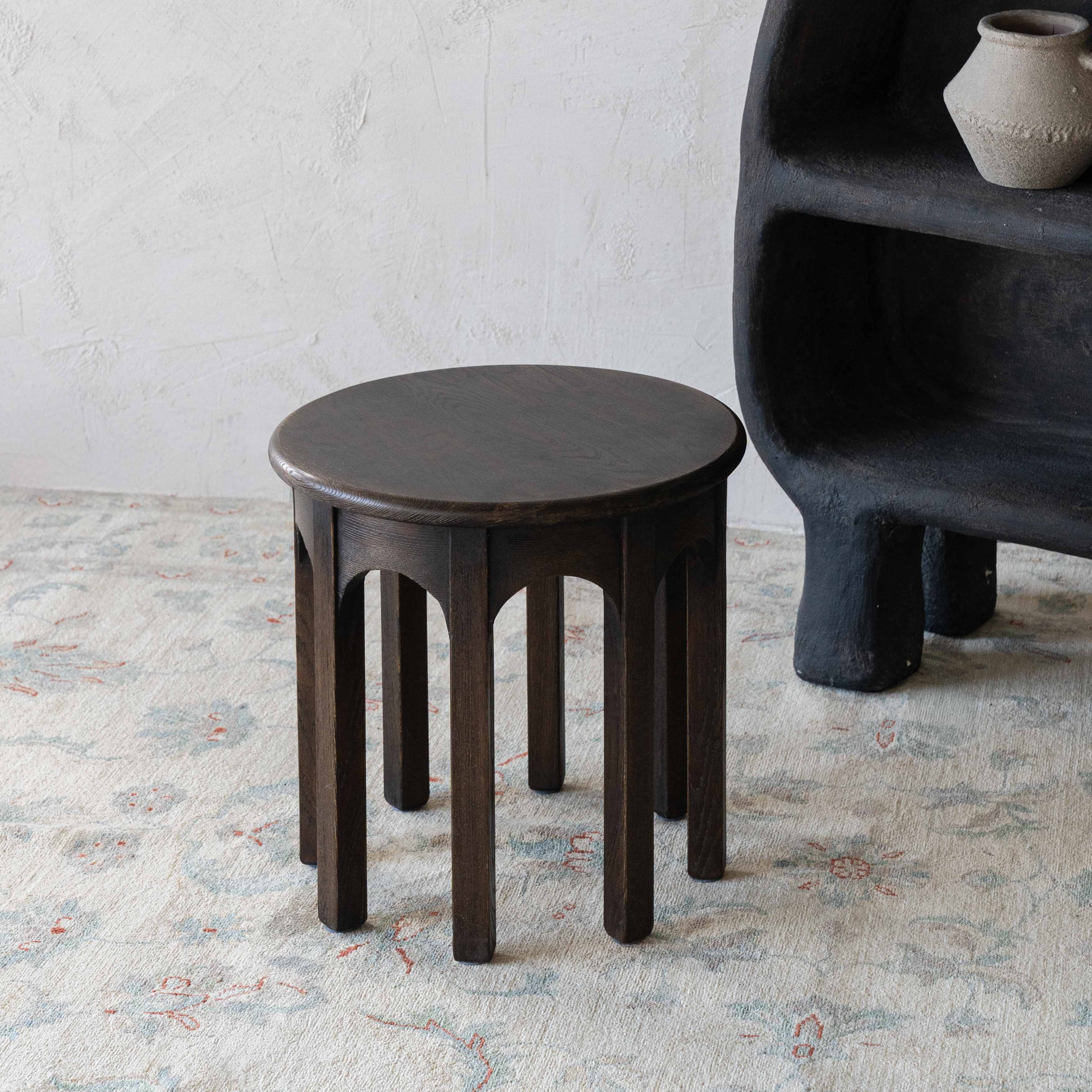 Finn Solid Wood Side Accent End Table - GO39-A