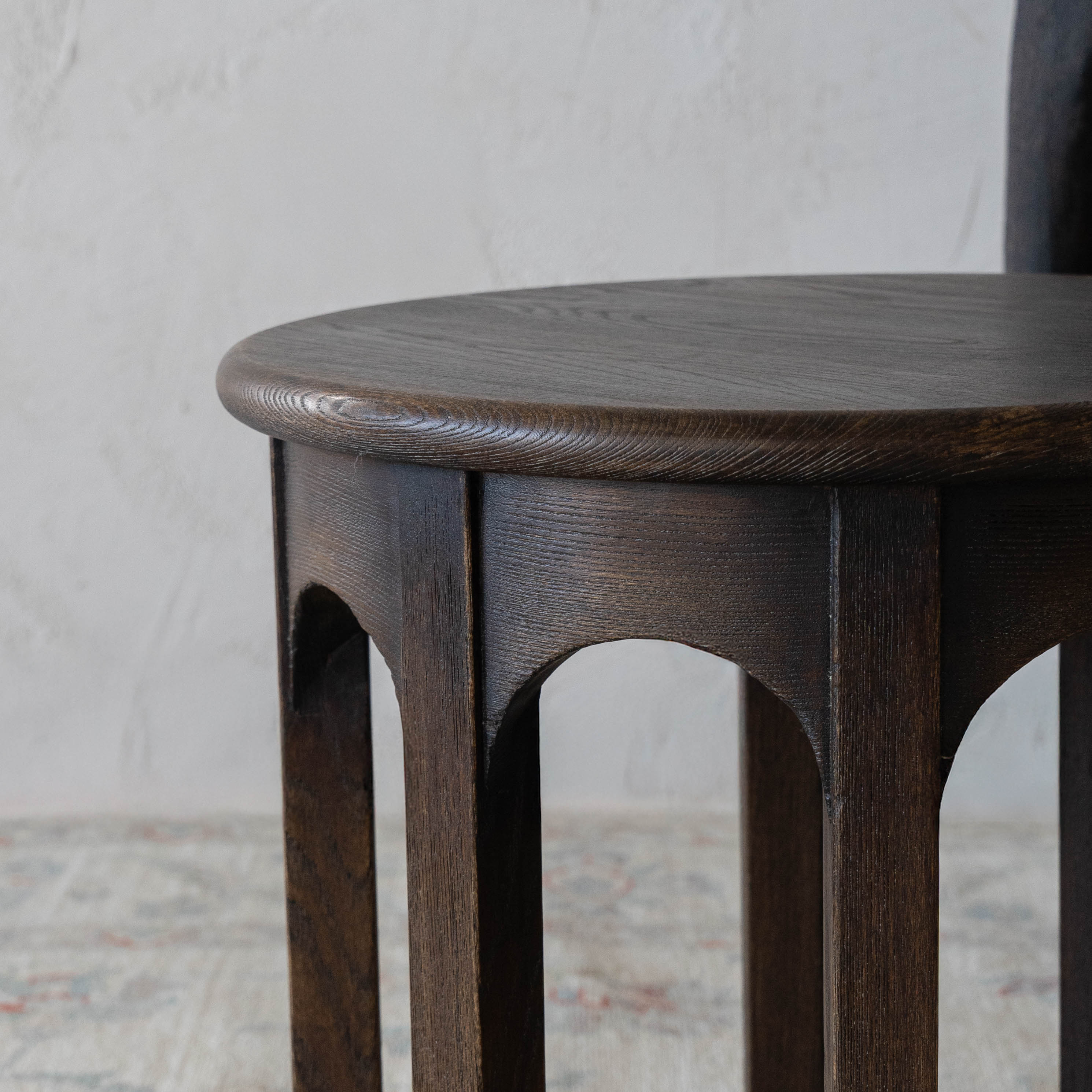 Finn Solid Wood Side Accent End Table - GO39-A
