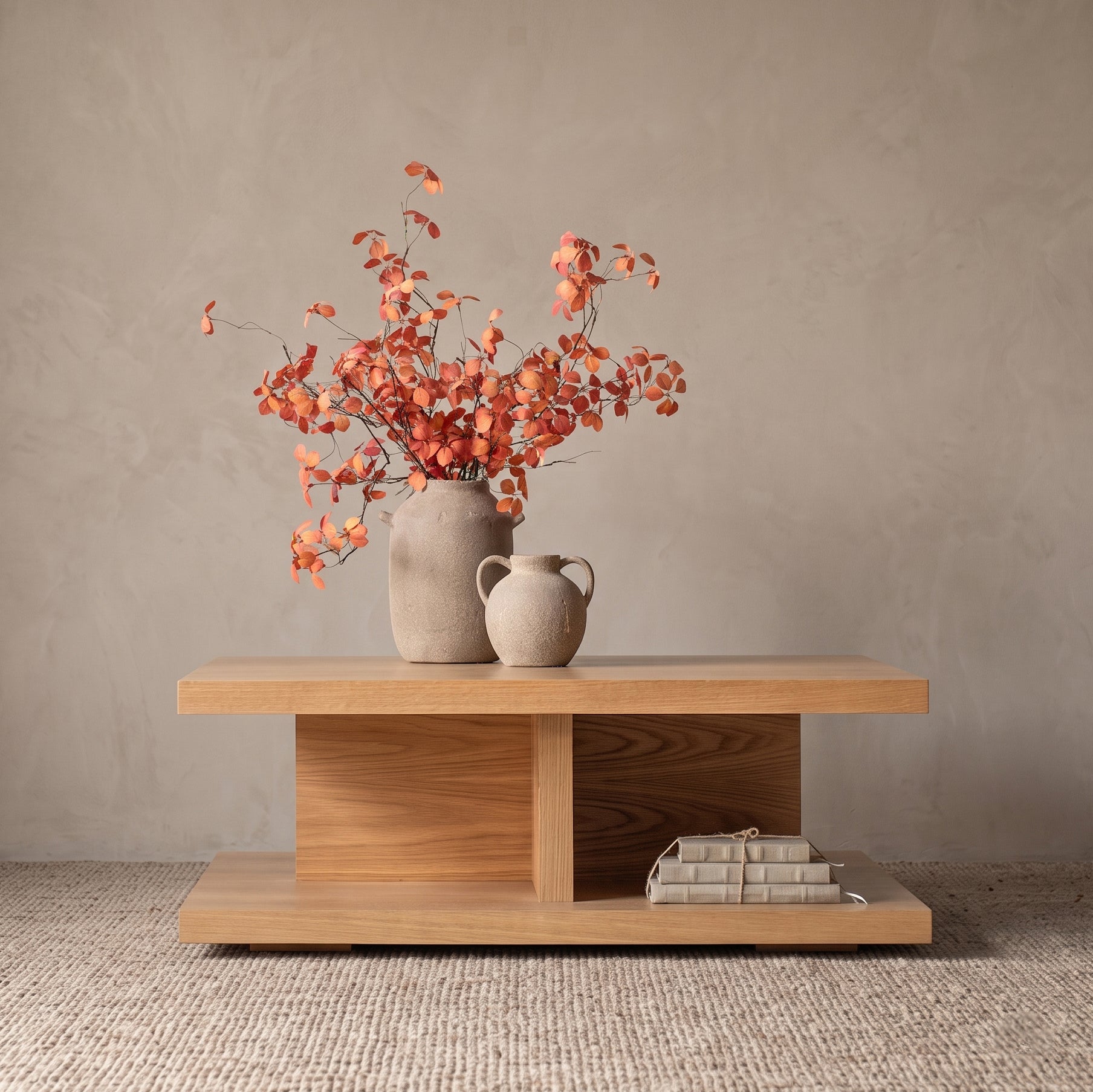 Torvane Modern Oak Coffee Table