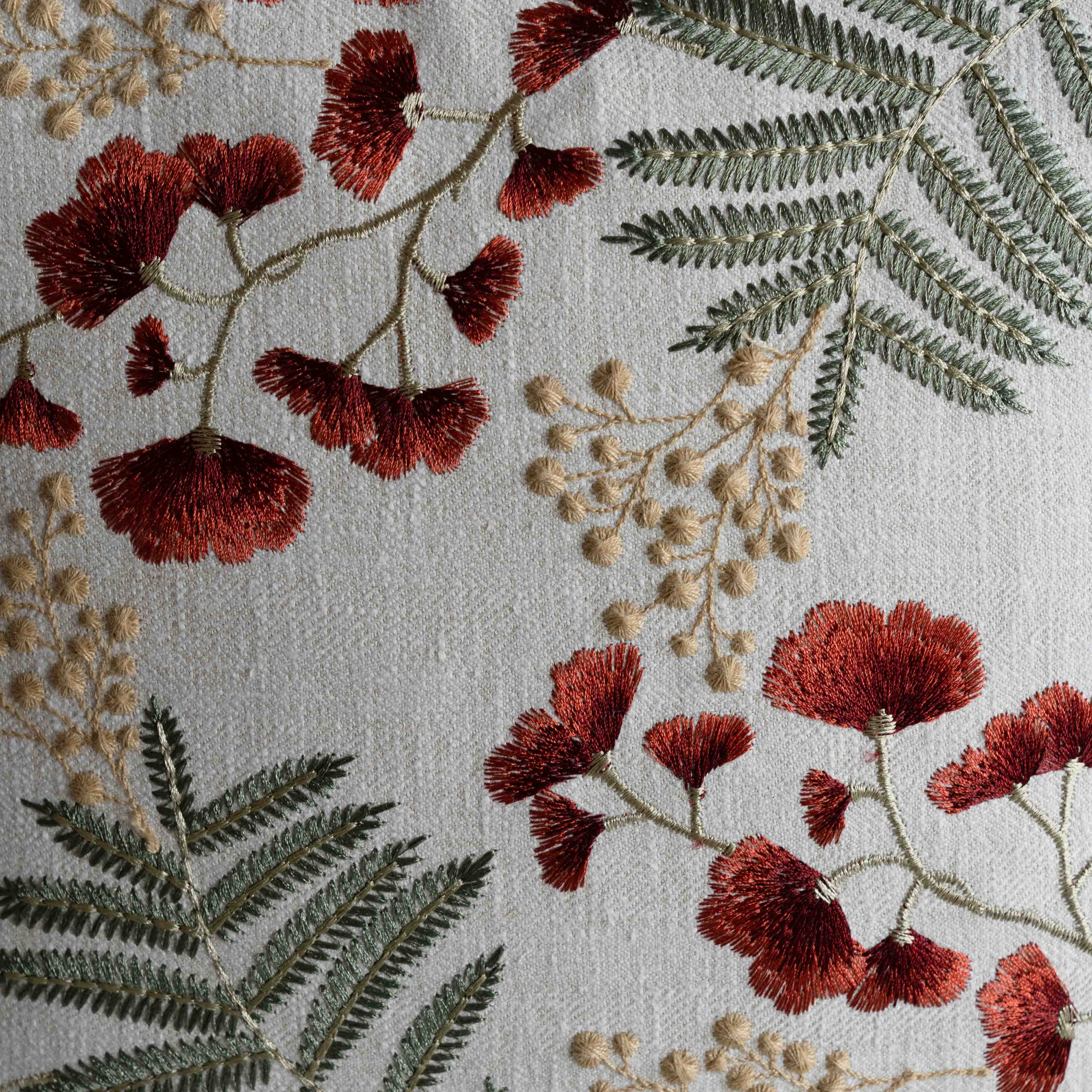 Floral Fern Cushion Cover - Cushion Covers - WS Living Furniture Furniture Store in Dubai