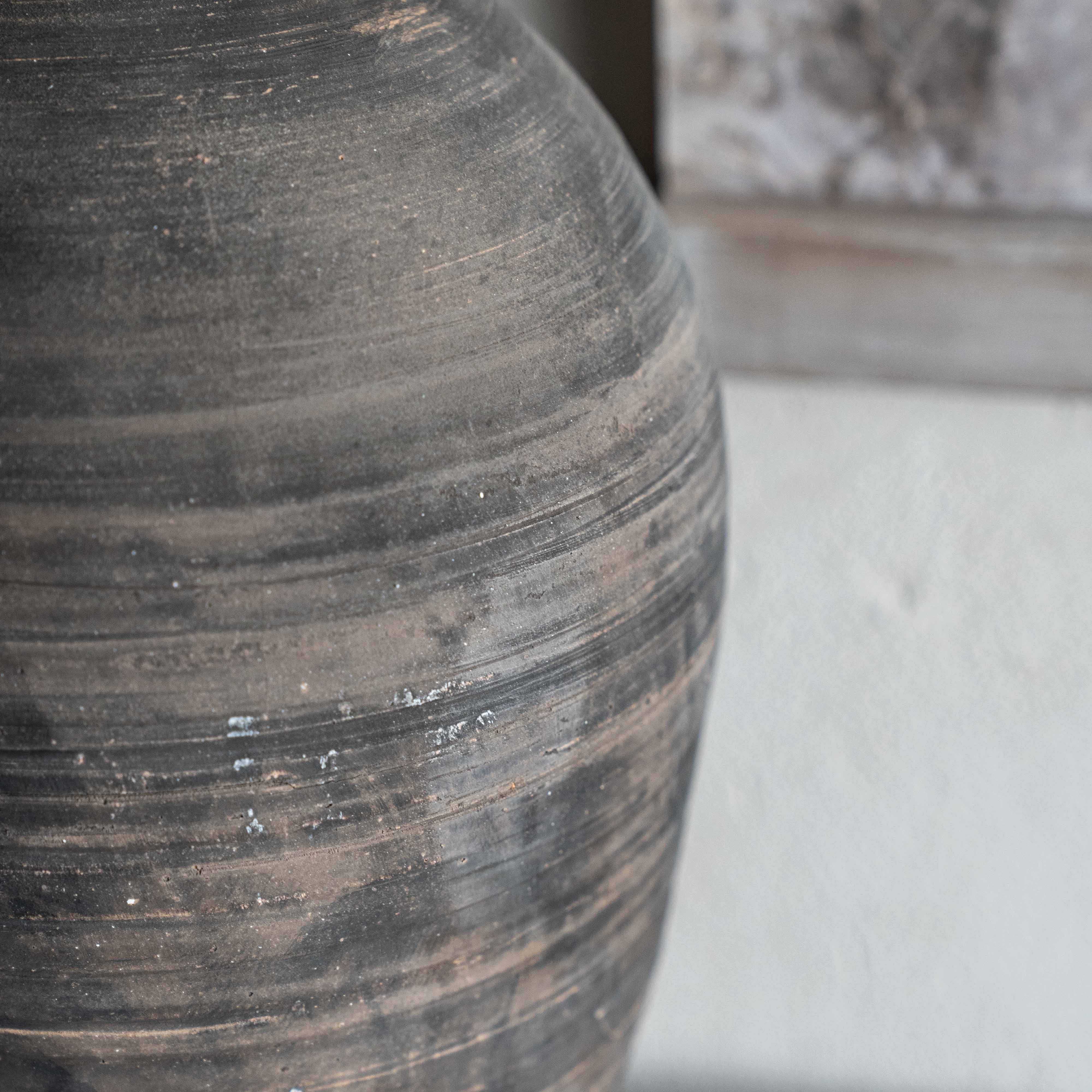 Fume Ceramic Terracotta Aged Flower Pot | Vase - Vase - WS Living Furniture Furniture Store in Dubai