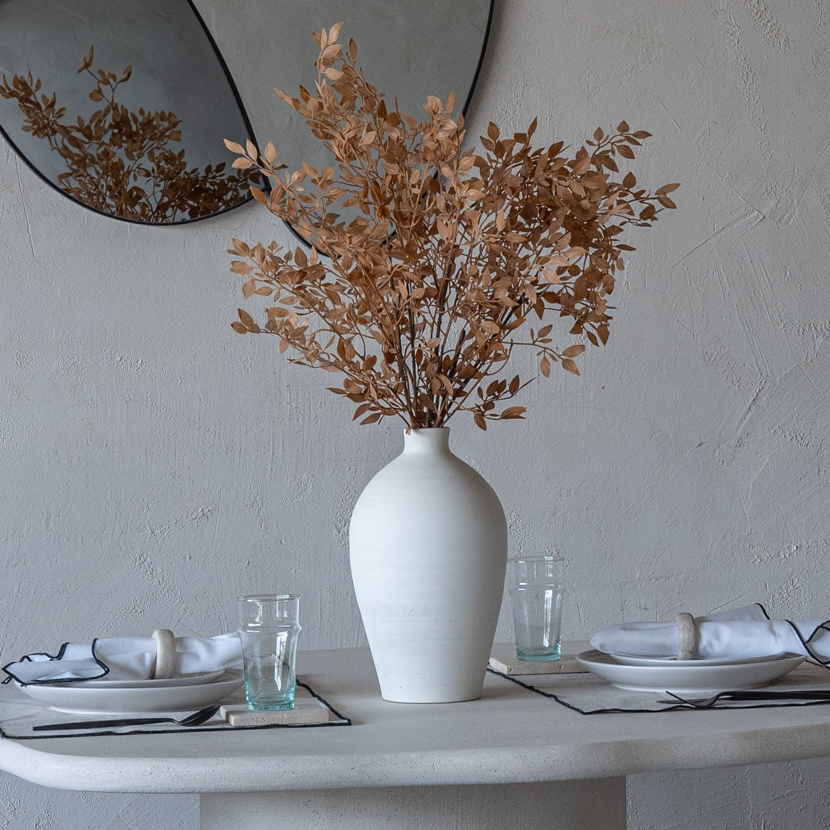 Fume Handmade Ceramic Terracotta Pot | Vase - Vase - WS Living Furniture  Furniture Store in Dubai