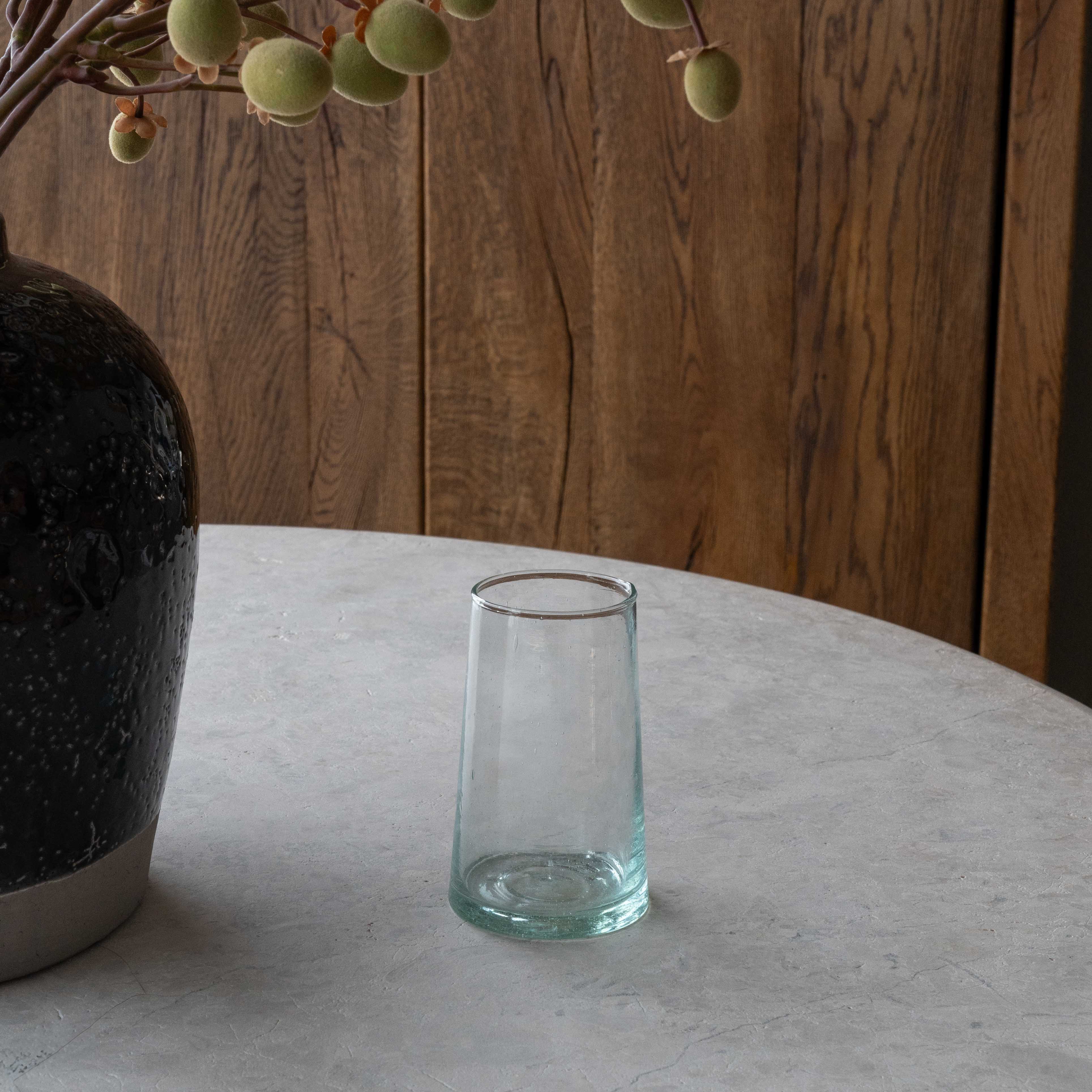 Light Blue Water Glass | Tumbler - Decorative Jars - WS Living Furniture Furniture Store in Dubai