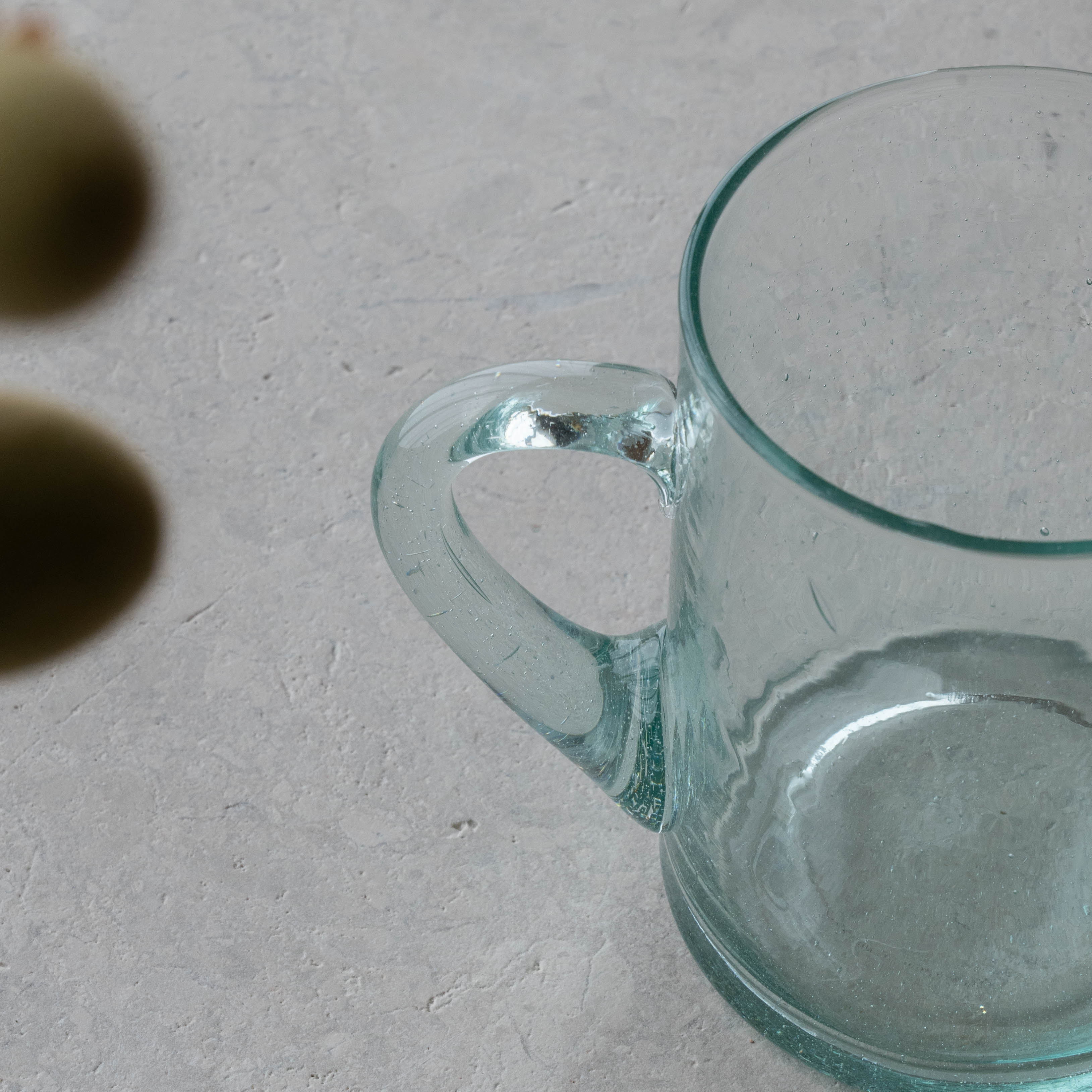 Classic Decorative Small Glass Water Jug | Jar - Decorative Jars - WS Living Furniture Furniture Store in Dubai