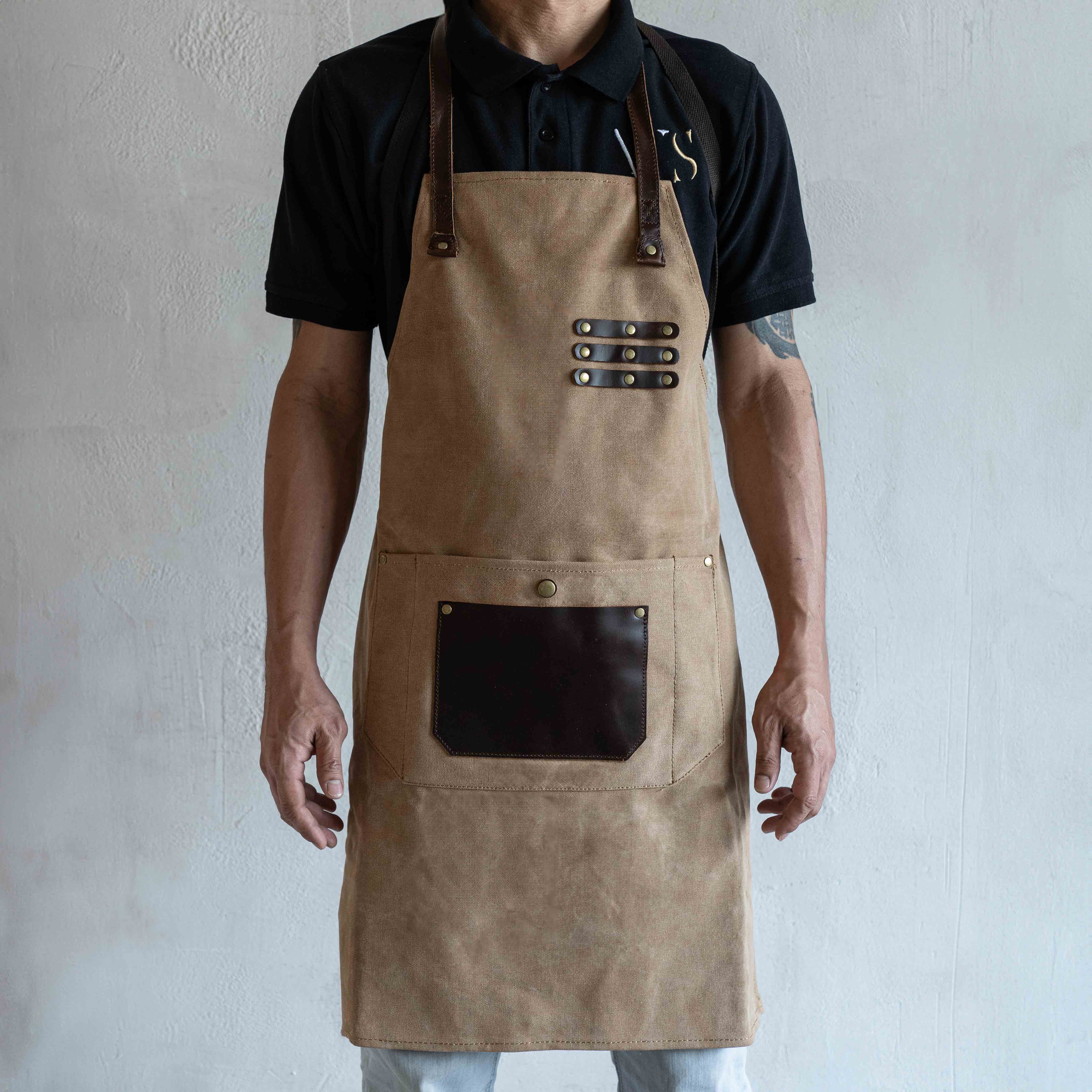 Genuine Leather Apron - Apron - WS Living - UAE Modern Home Furniture Stores in Dubai