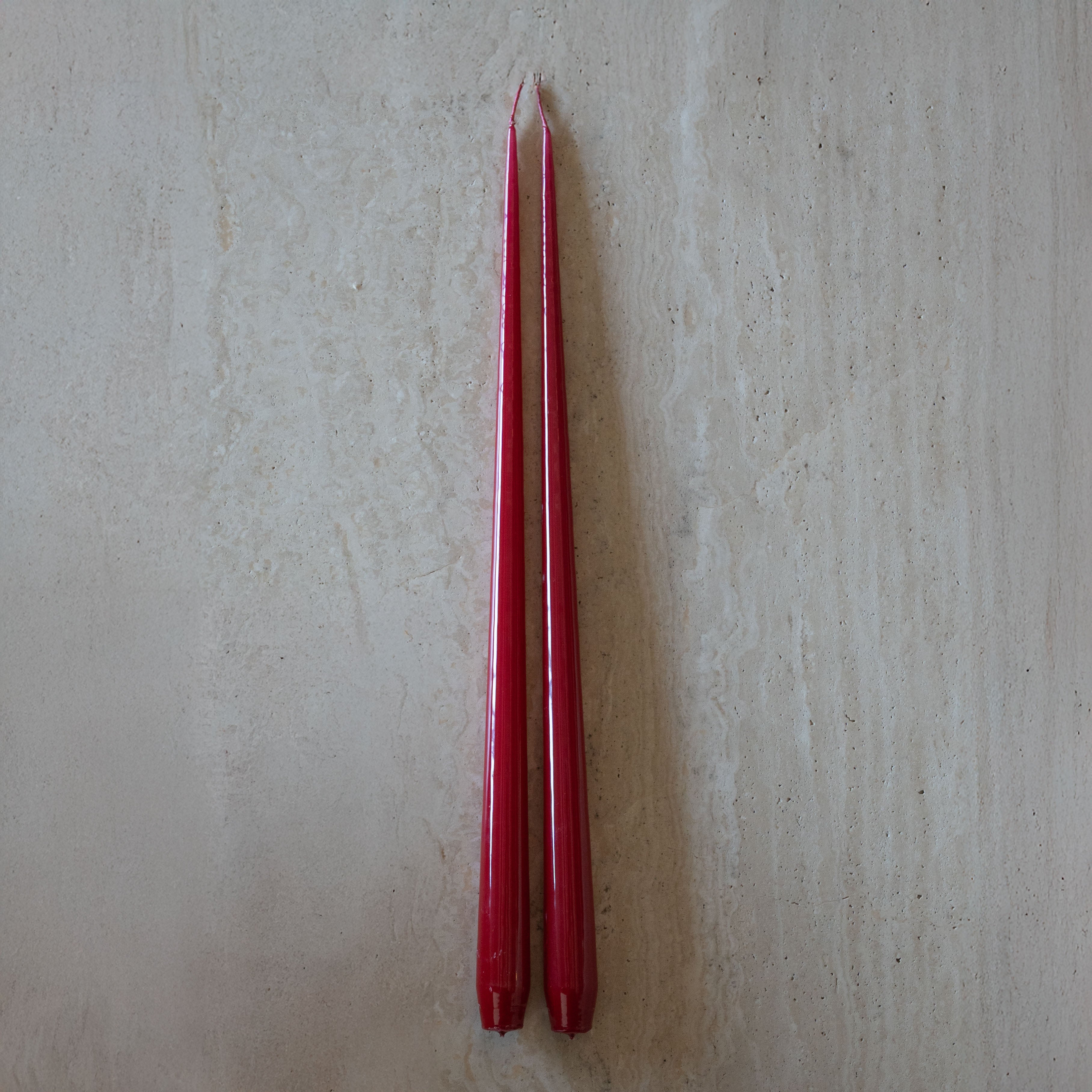 Glow Mist Candle - RED - SET OF 2