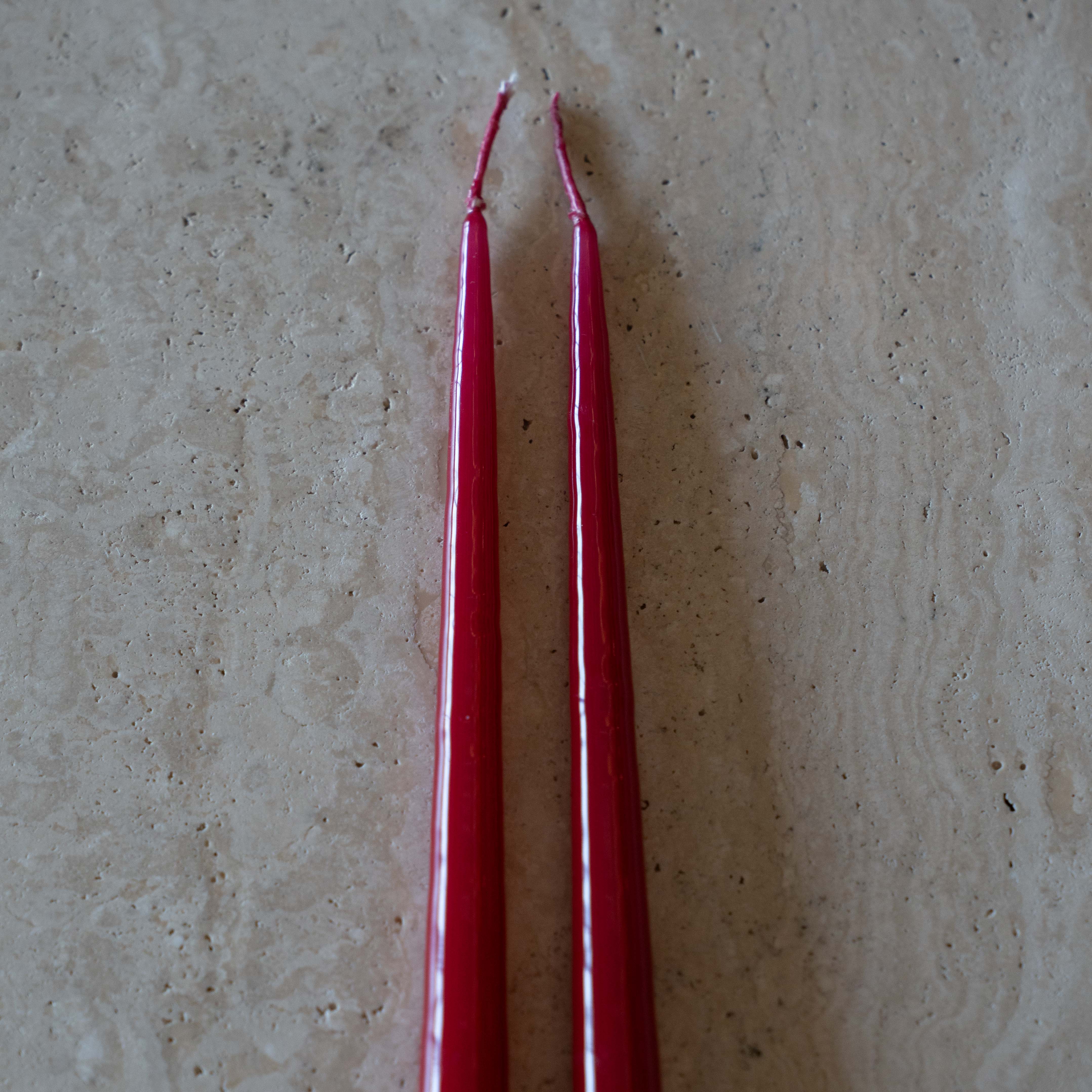 Glow Mist Candle - RED - SET OF 2