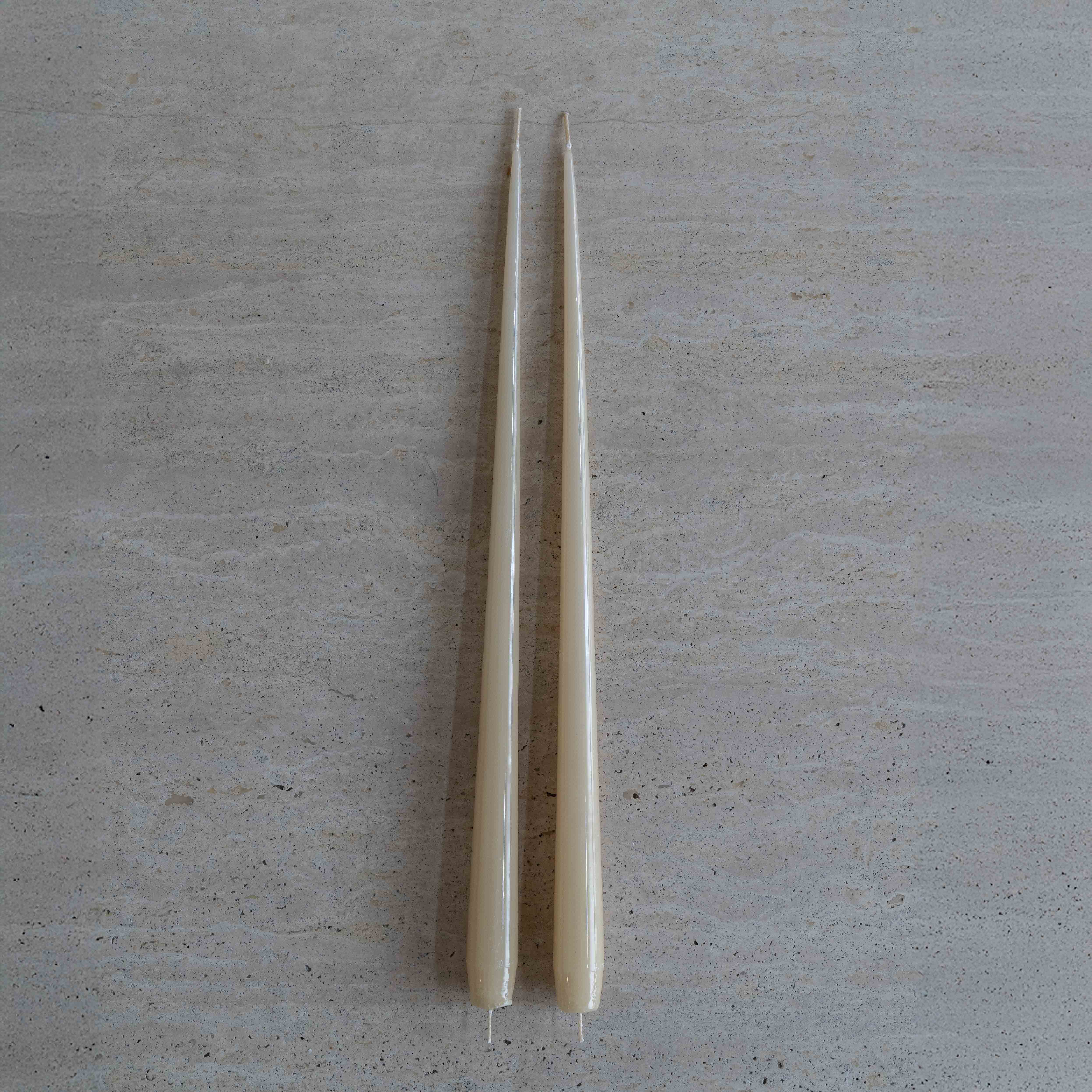 Glow Mist Candle - OFF WHITE - SET OF 2