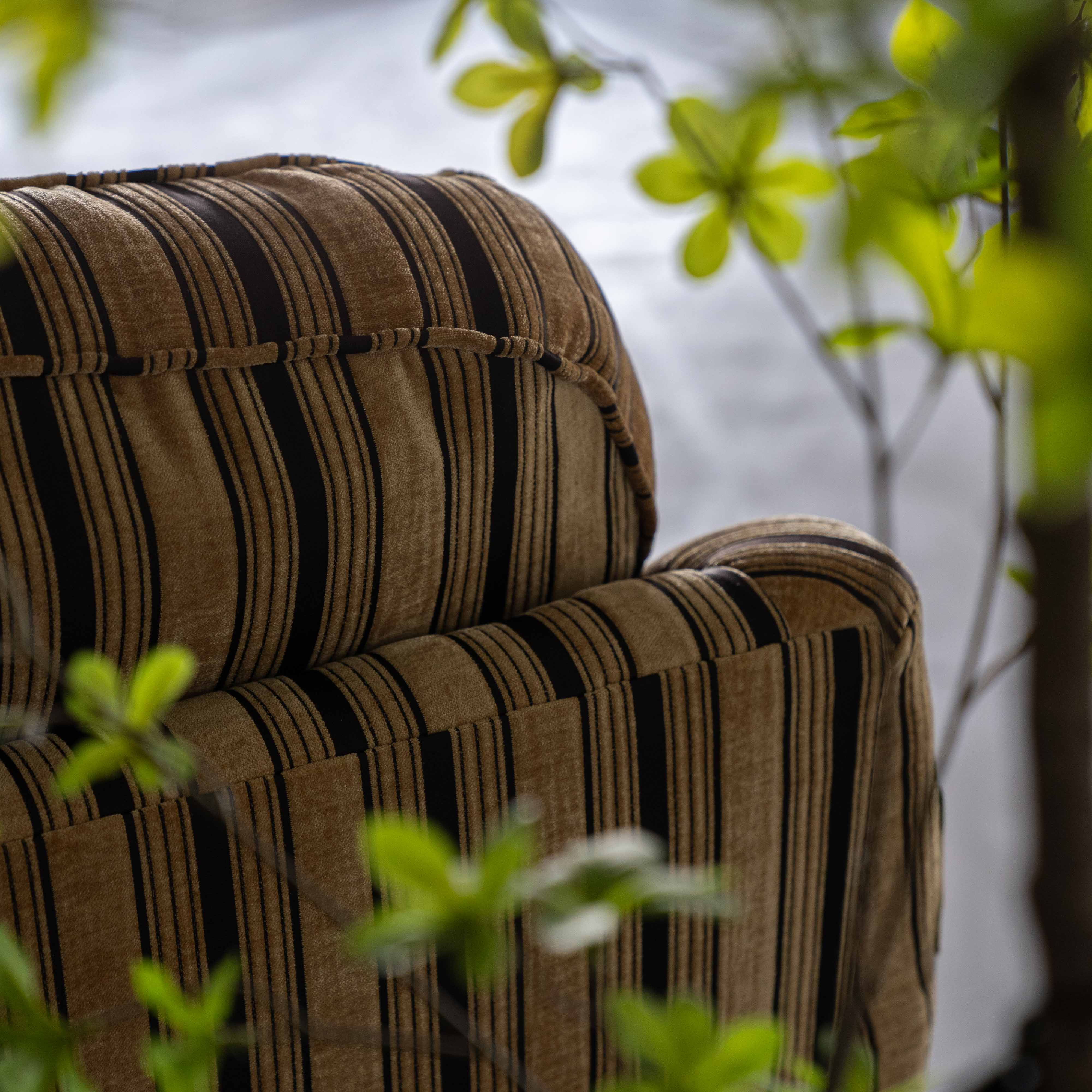 The Godfather Classic Contemporary Armchair - Brown - Lounge Chairs - WS Living Furniture Furniture Store in Dubai