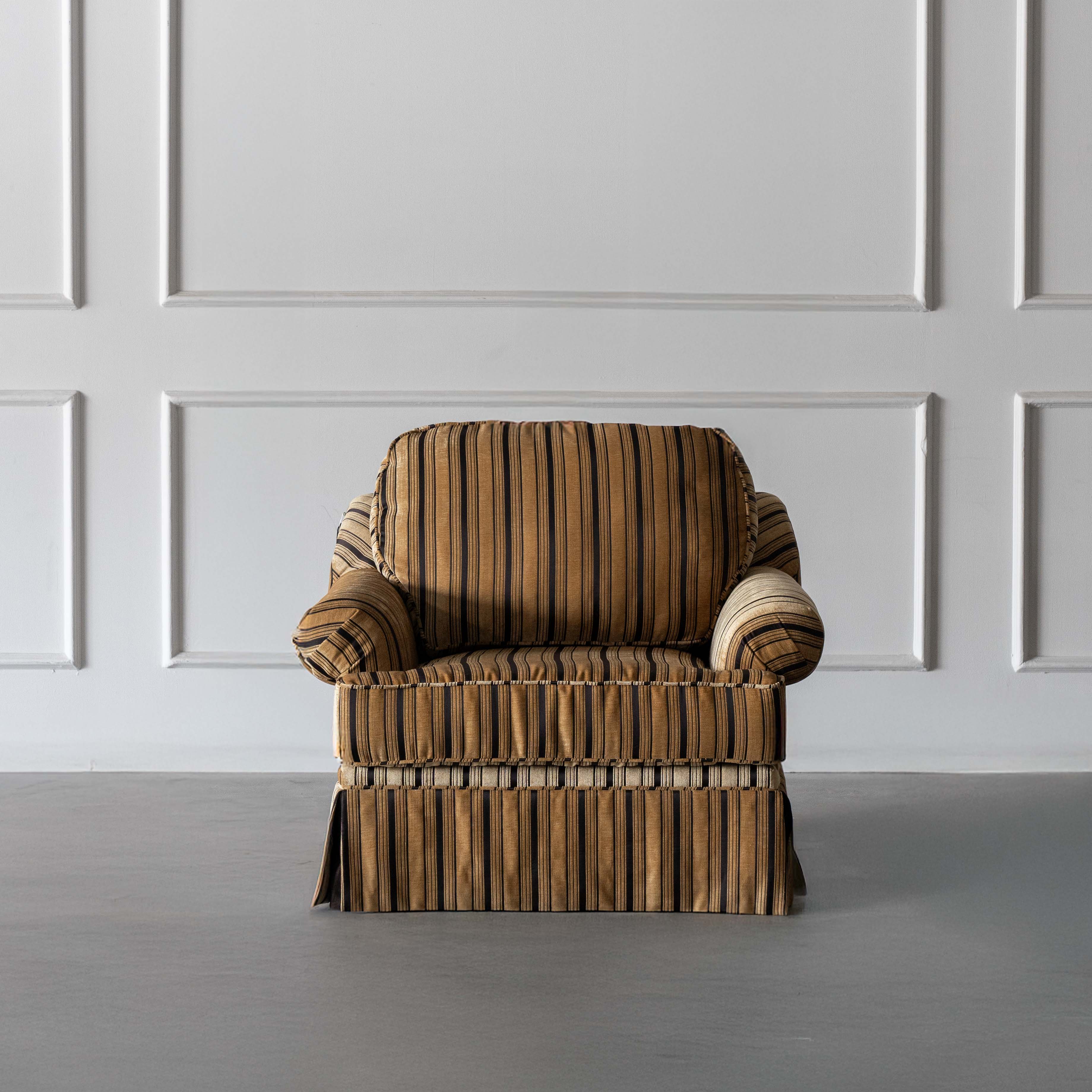 The Godfather Classic Contemporary Armchair - Brown - Lounge Chairs - WS Living Furniture Furniture Store in Dubai