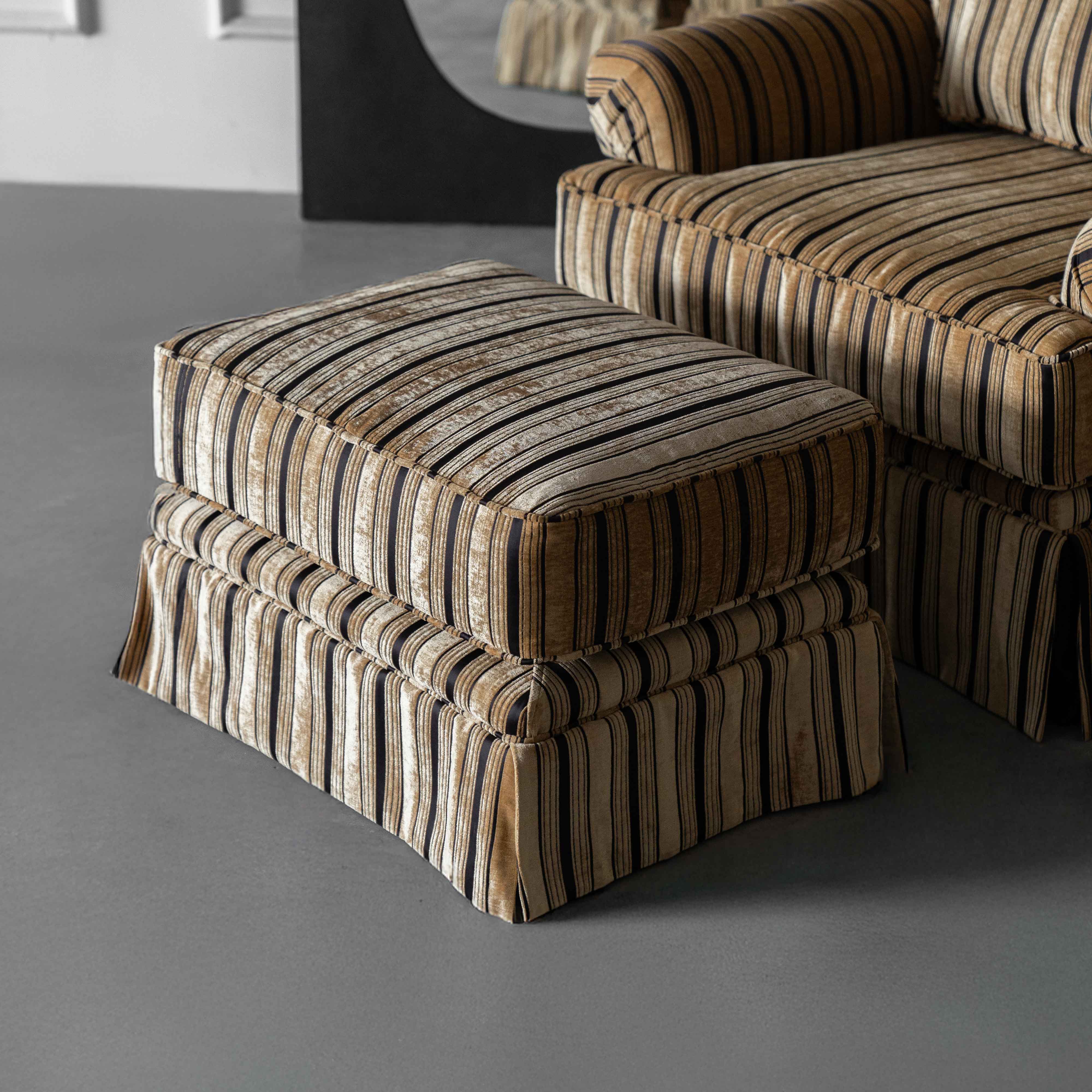 The Godfather Classic Contemporary Armchair - Brown - Lounge Chairs - WS Living Furniture Furniture Store in Dubai