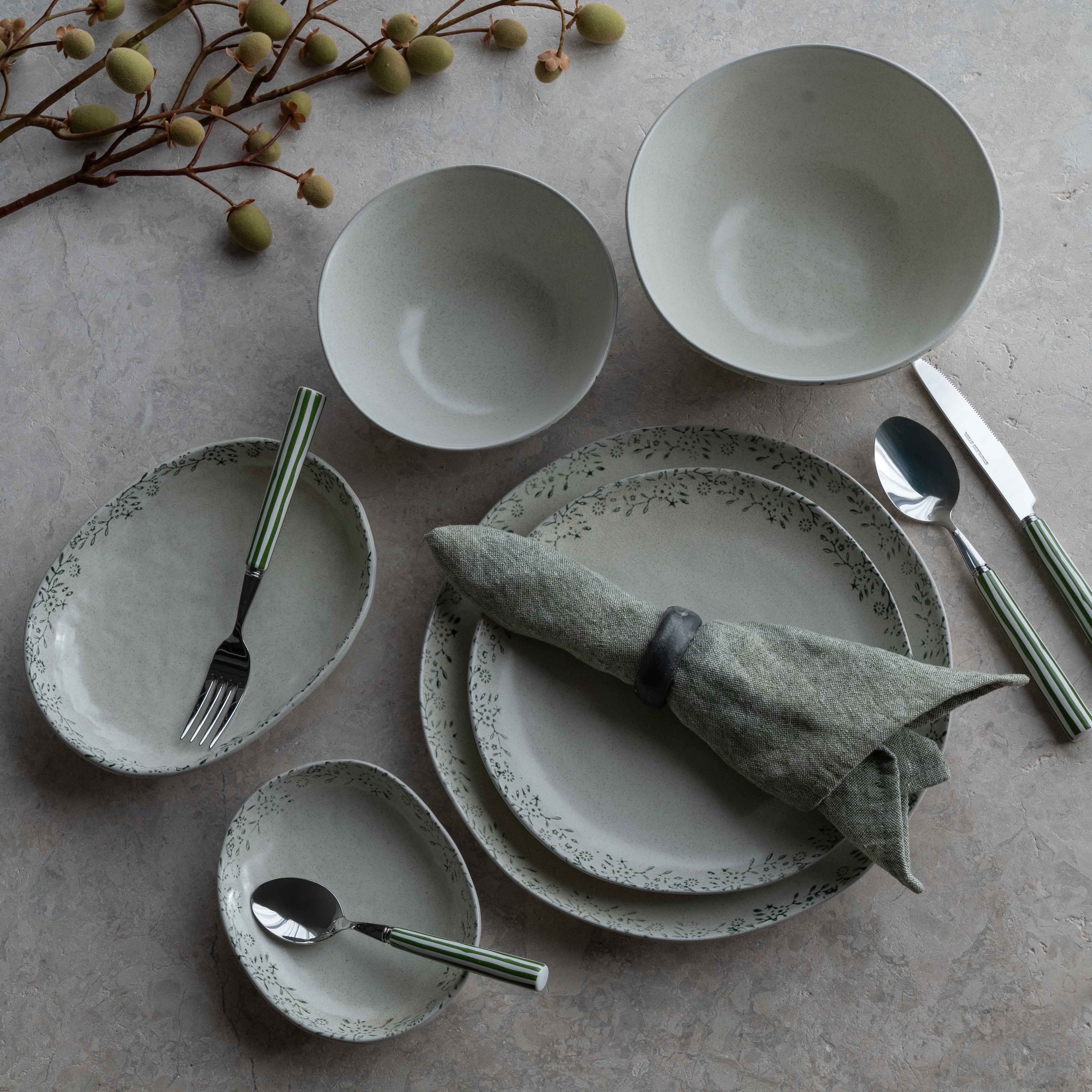Ceramic Symphony Classic Ceramic Dinner Set or Breakfast Sets - Dinnerware Sets - WS Living - UAE Home Furniture Stores in Dubai
