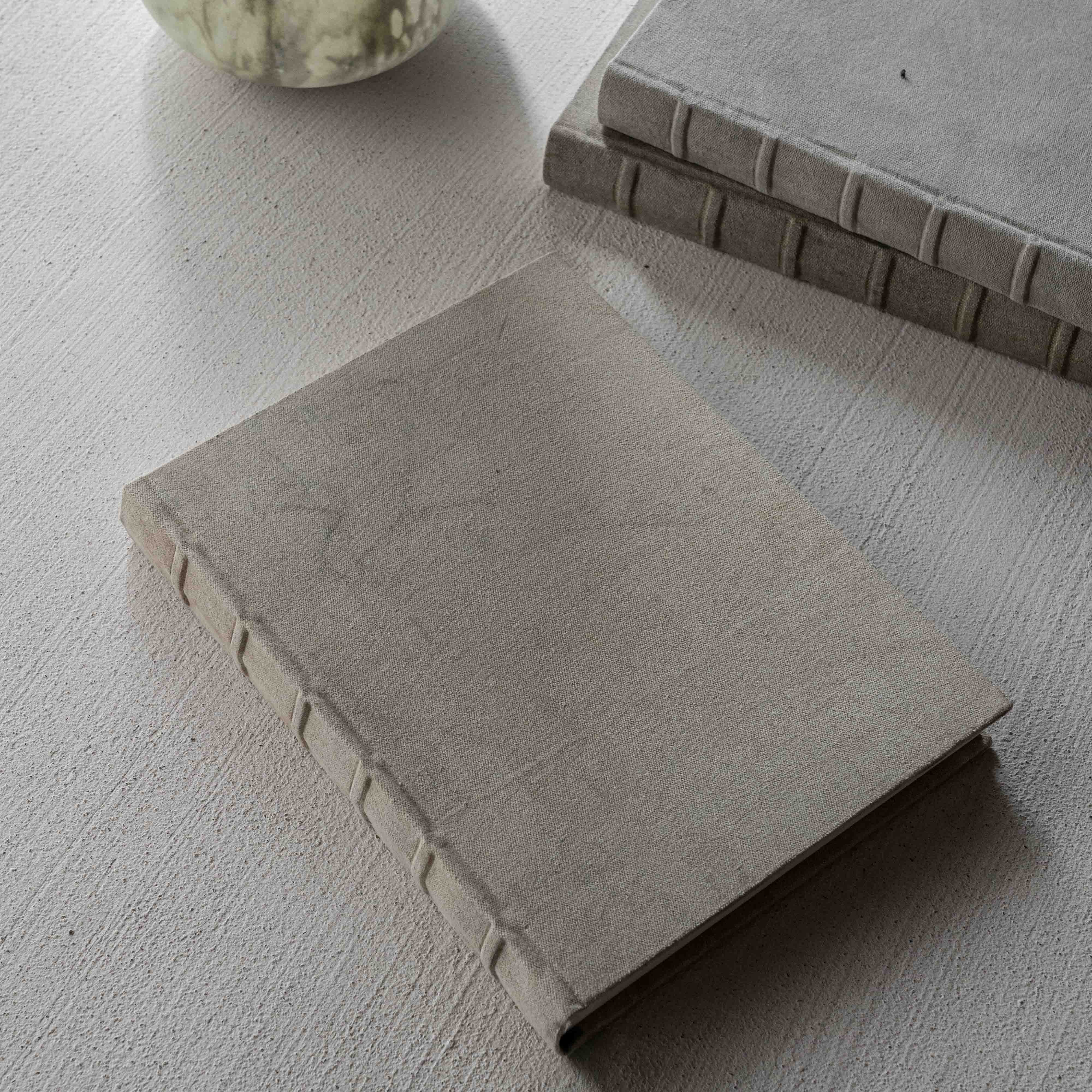 Antique Canvas Notebook - Book - WS Living Furniture Furniture Store in Dubai