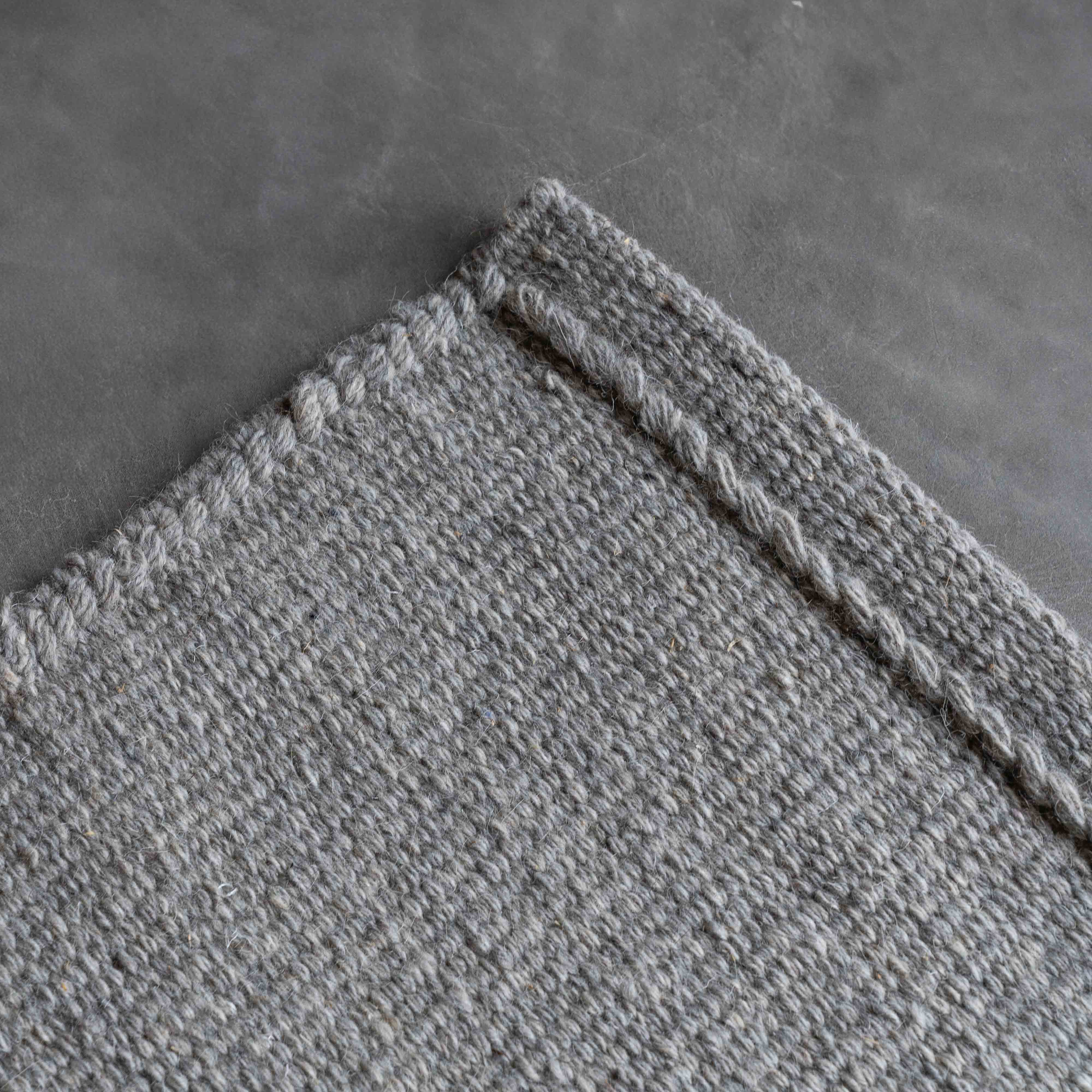 Harbour View Handcrafted Grey Wool Rug - Rugs - WS Living Furniture Furniture Store in Dubai