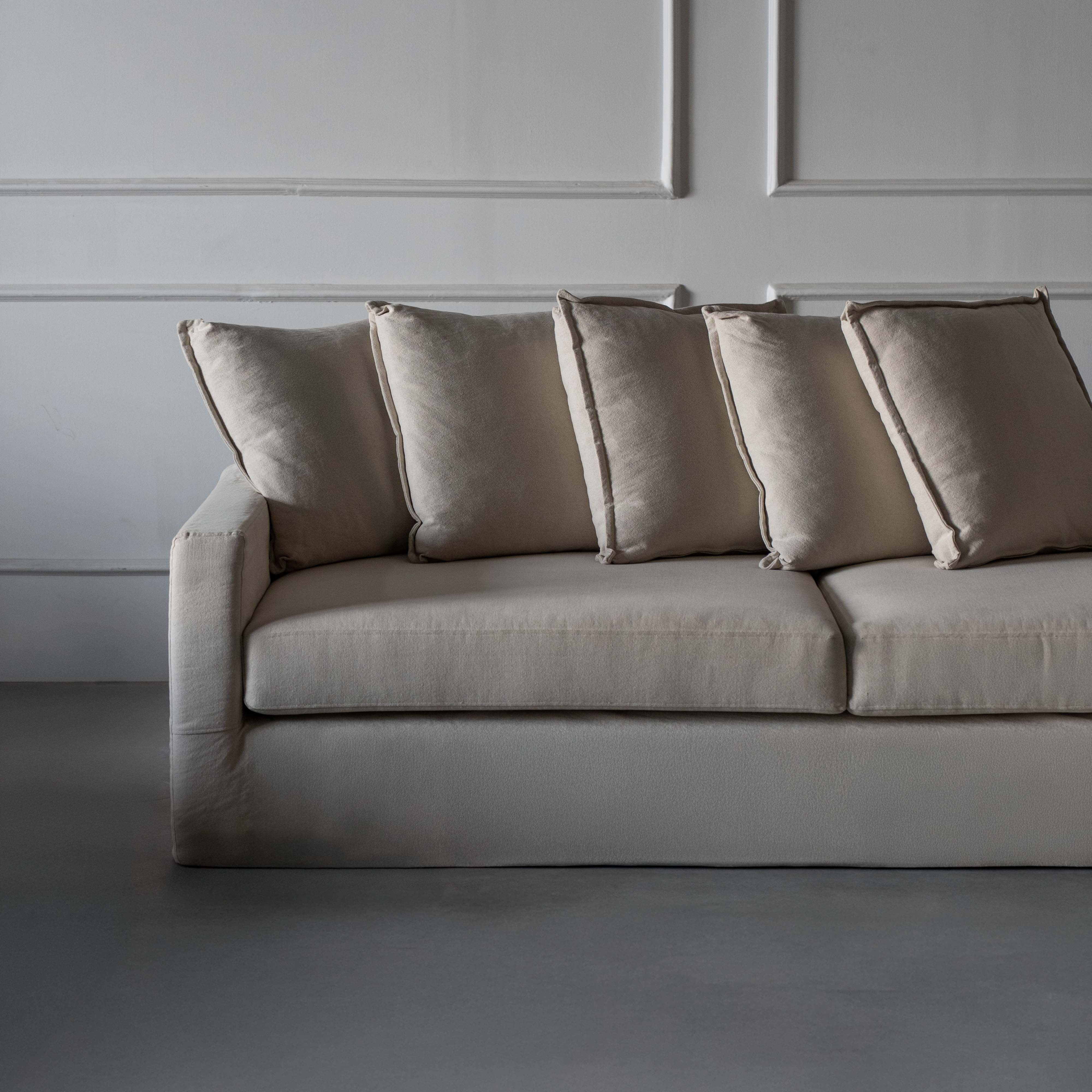 Havana Beige Modern L Shape Sofa - R - Sofas - WS Living Furniture Furniture Store in Dubai